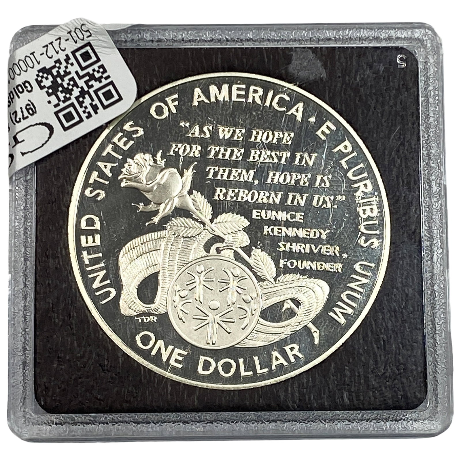 1995 Commem. Silver $1 - 2