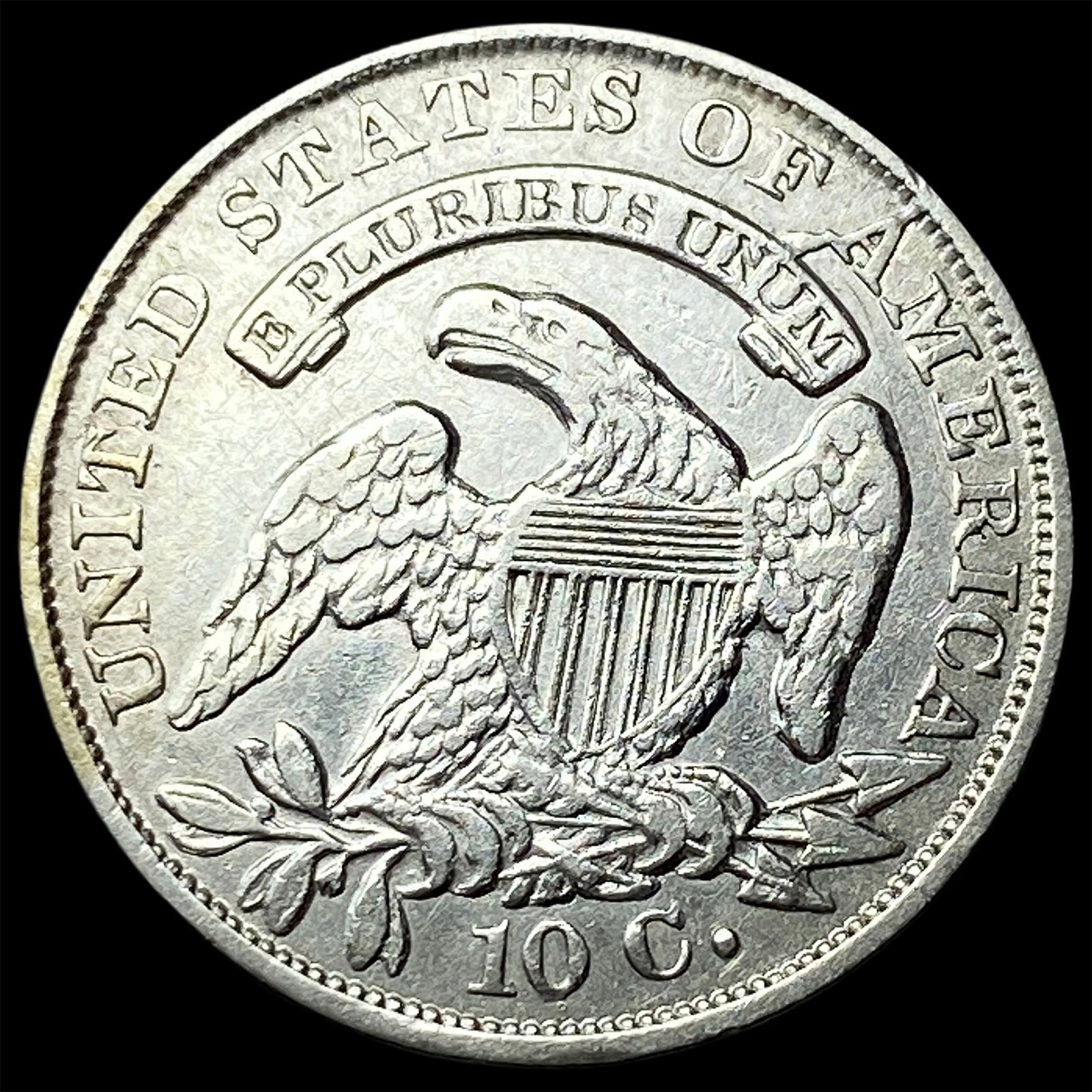 1835 Capped Bust Dime CLOSELY UNCIRCULATED - 2