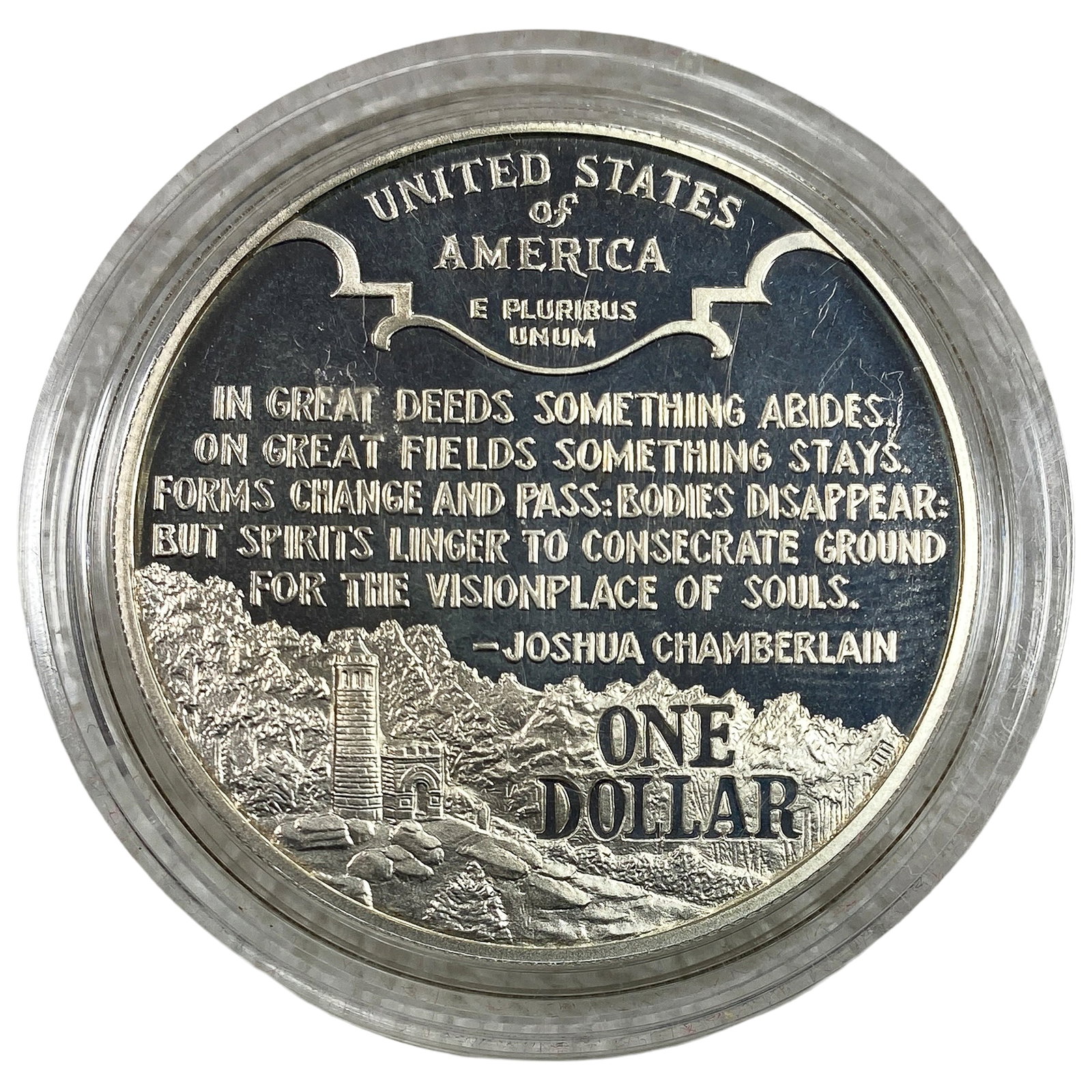 1995 Commem. Silver $1 - 2