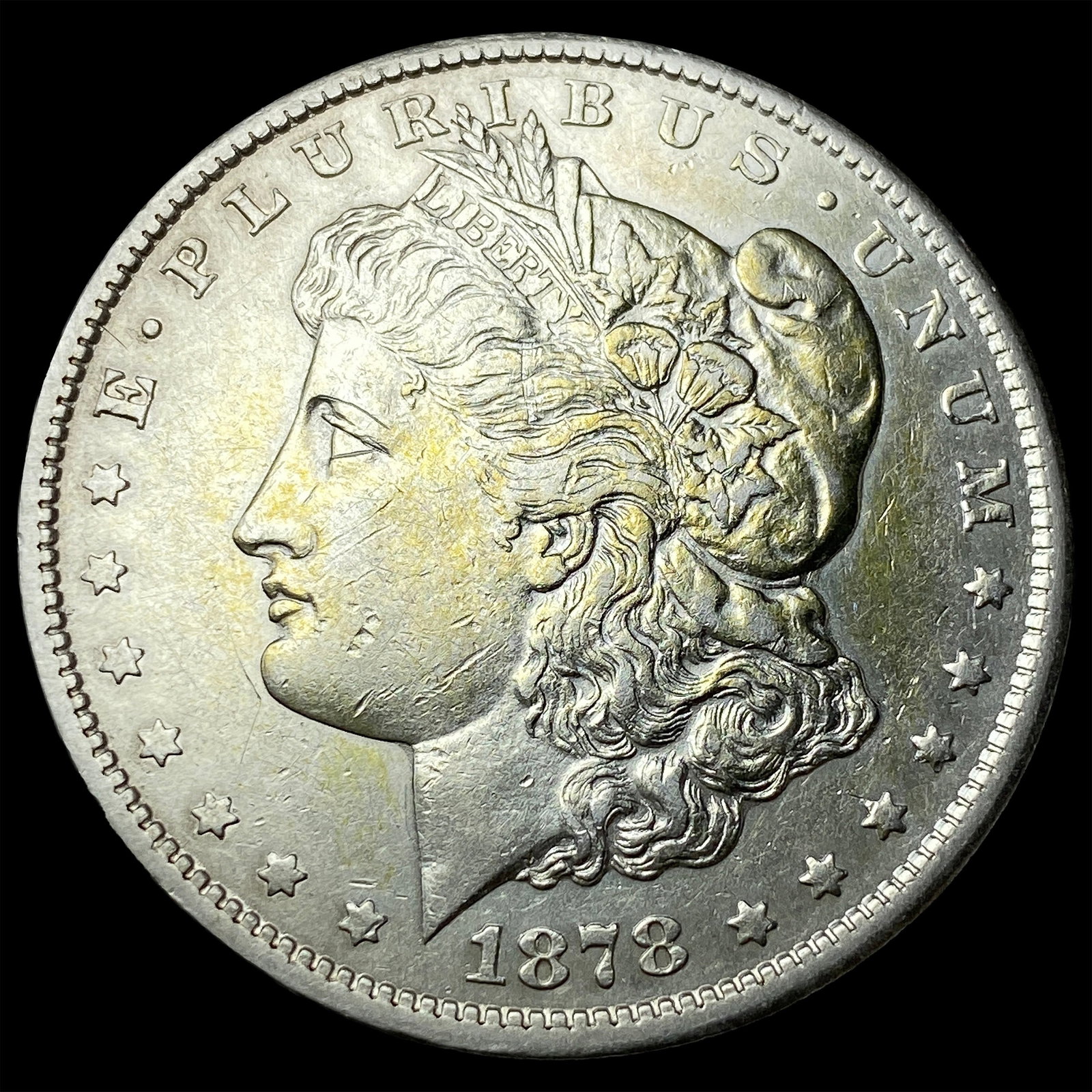 1878-CC Silver Morgan Dollar NEARLY UNCIRCULATED: 1878-CC Silver Morgan Dollar NEARLY UNCIRCULATED