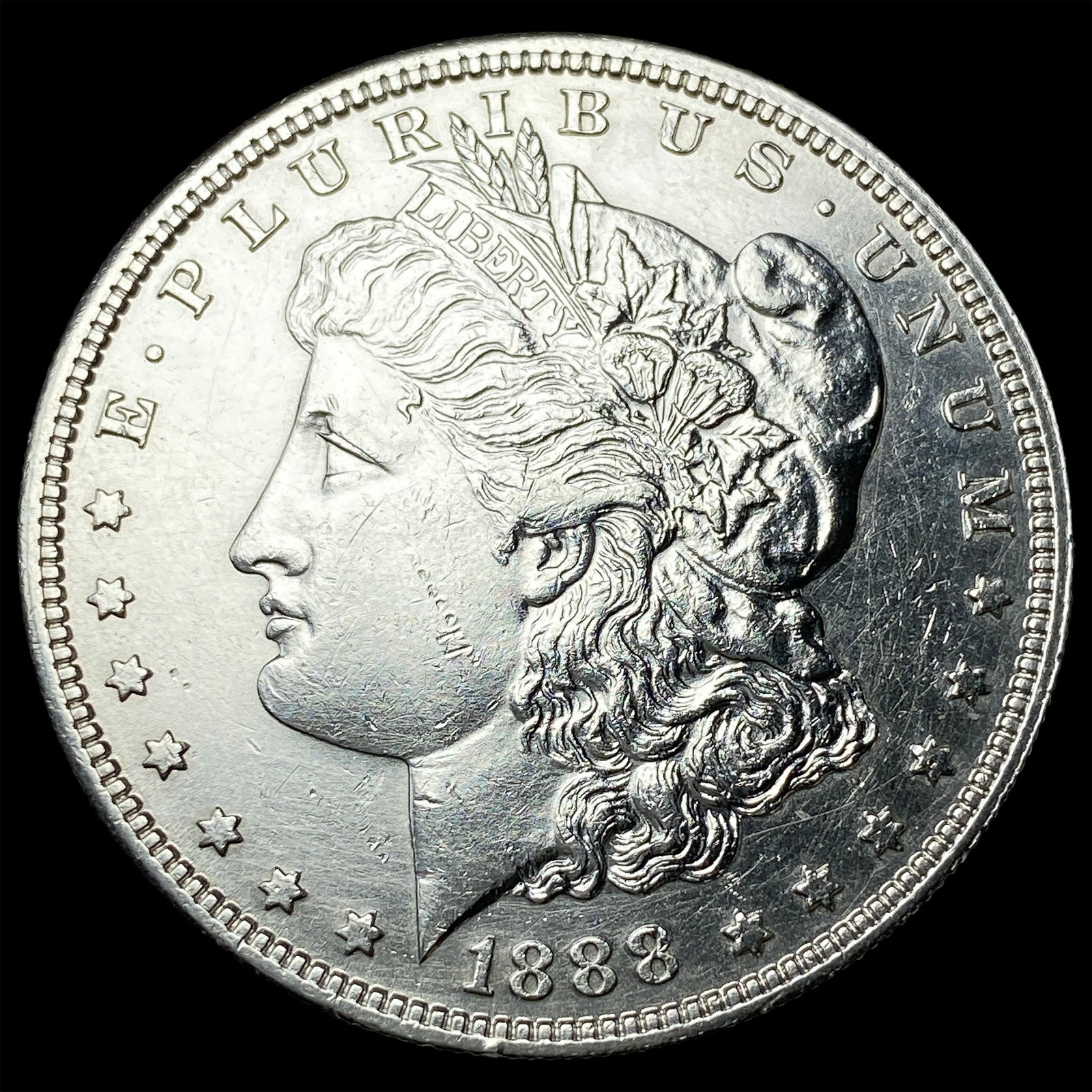 1888-S Silver Morgan Dollar CLOSELY UNCIRCULATED: 1888-S Silver Morgan Dollar CLOSELY UNCIRCULATED