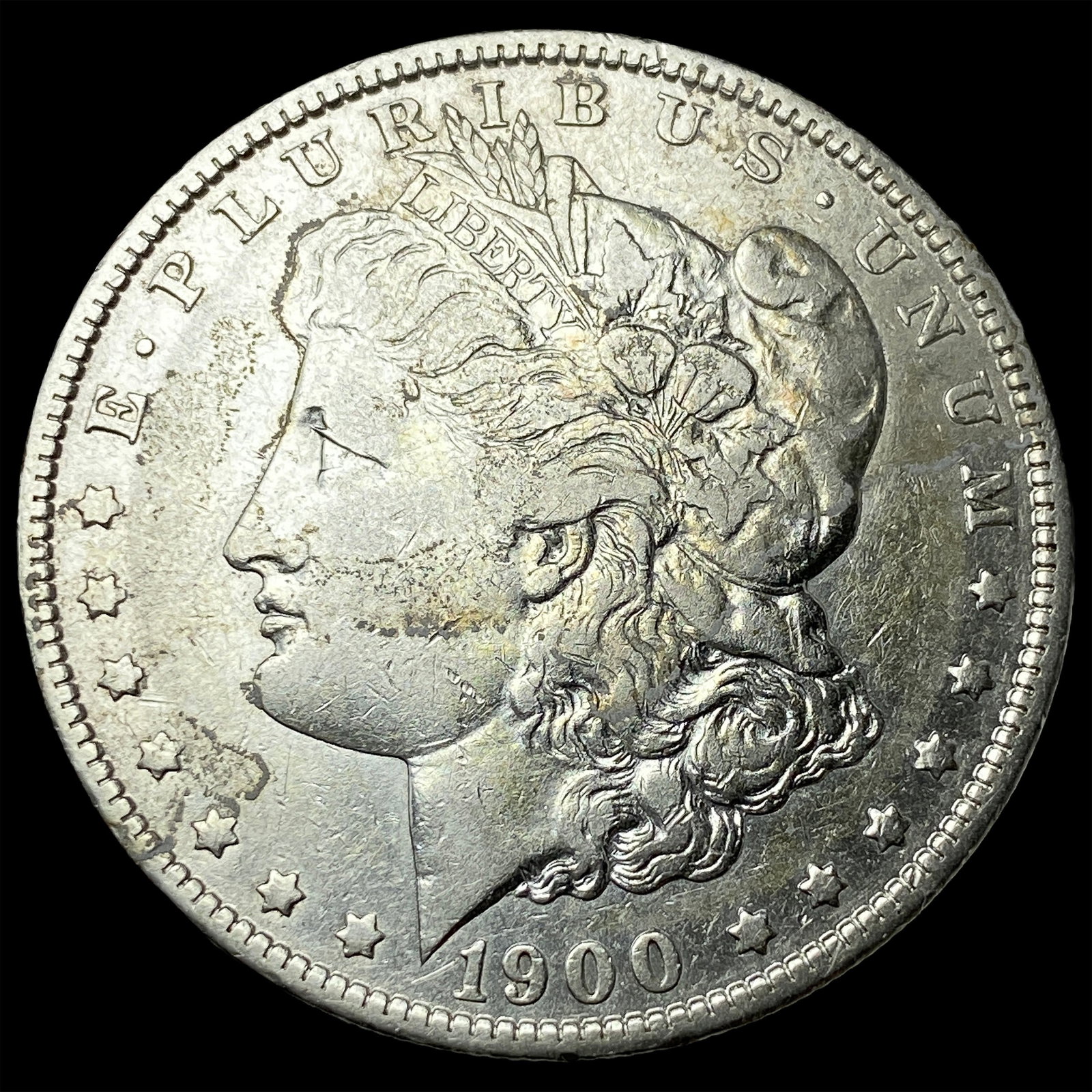 1900-O/CC Morgan Silver Dollar NEARLY UNCIRCULATED: 1900-O/CC Morgan Silver Dollar NEARLY UNCIRCULATED