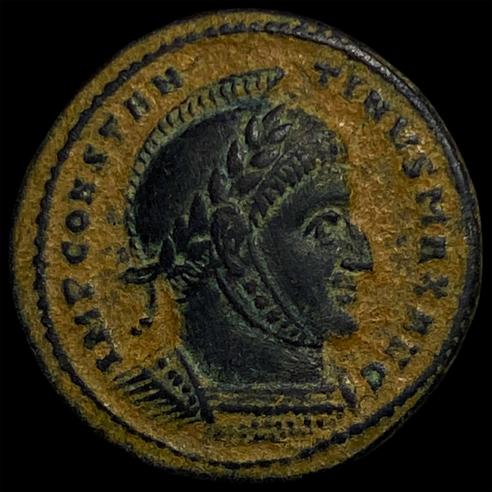 Roman Constantine I 307-337 AD Bronze Follis (1 of 2)