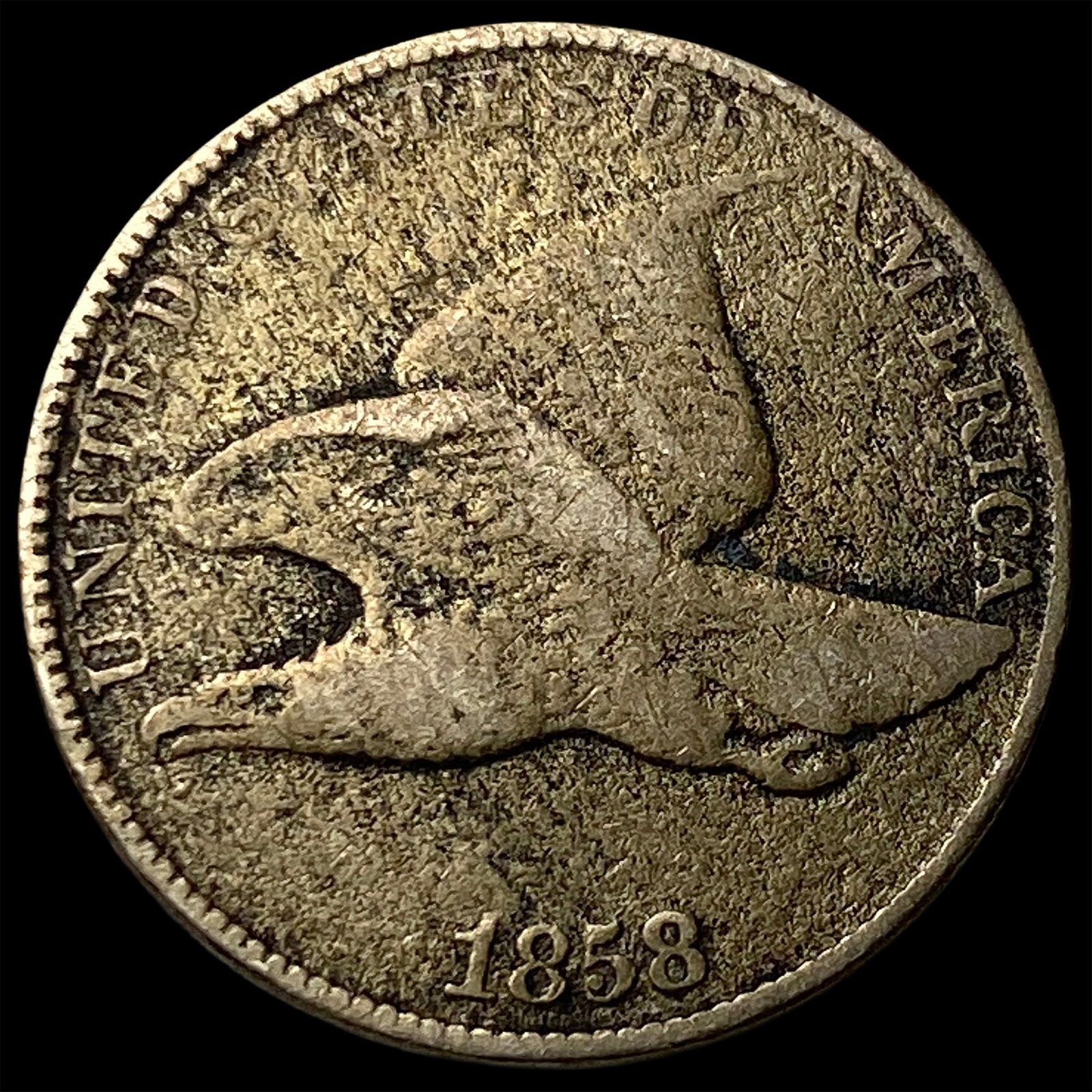 1858 Flying Eagle Cent HIGH GRADE (1 of 2)