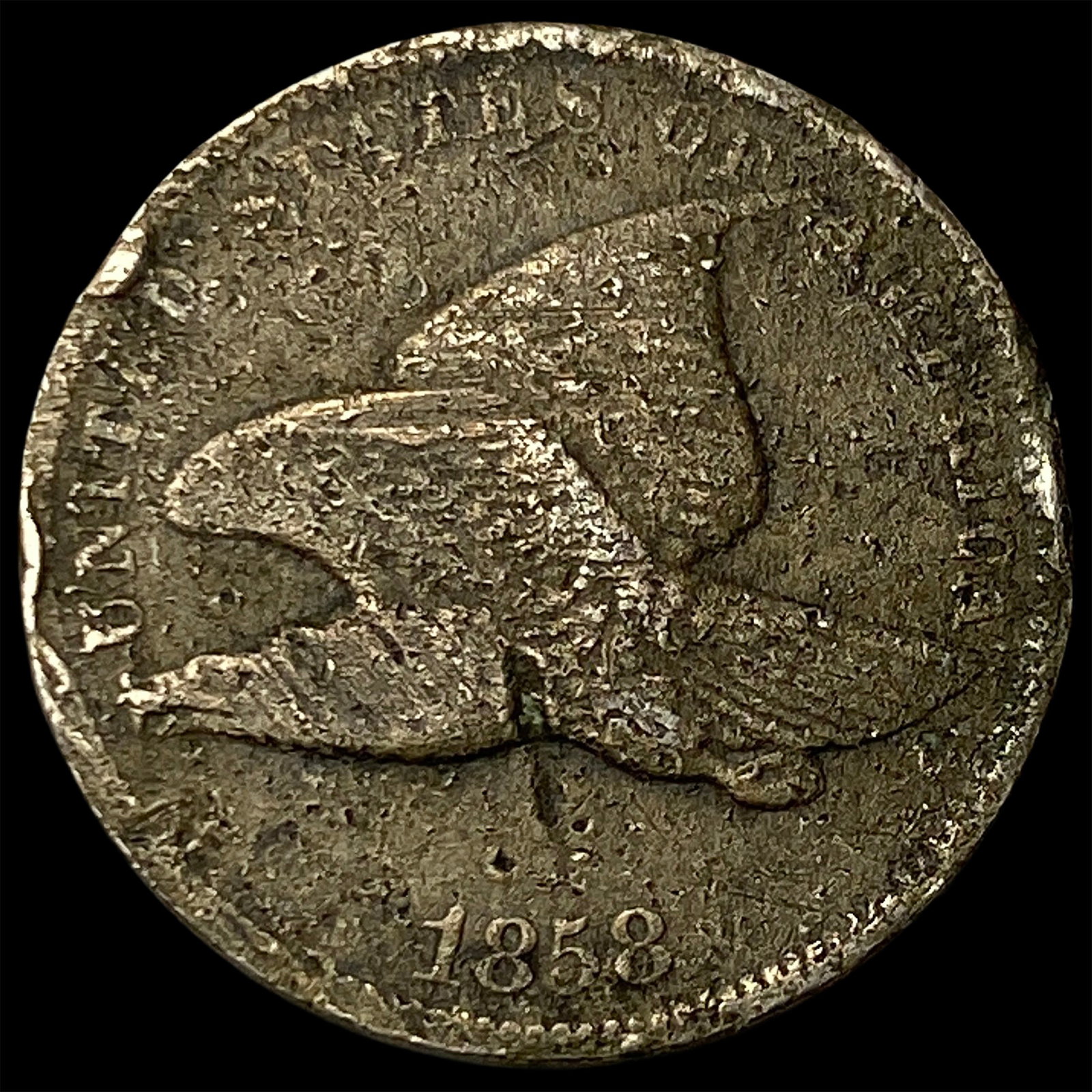 1858 Flying Eagle Cent HIGH GRADE (1 of 2)