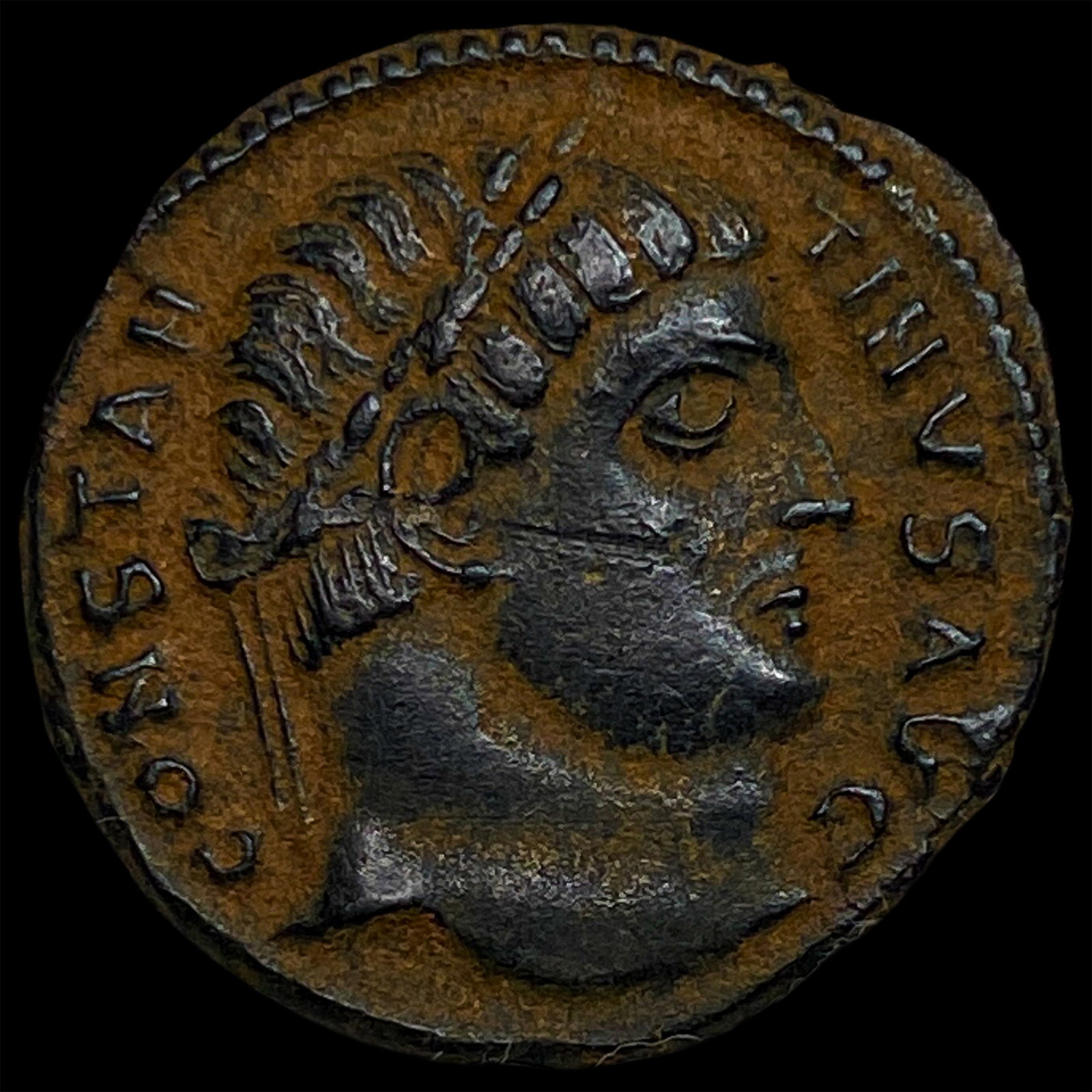 Roman Constantine I 307-337 AD Bronze Follis (1 of 2)