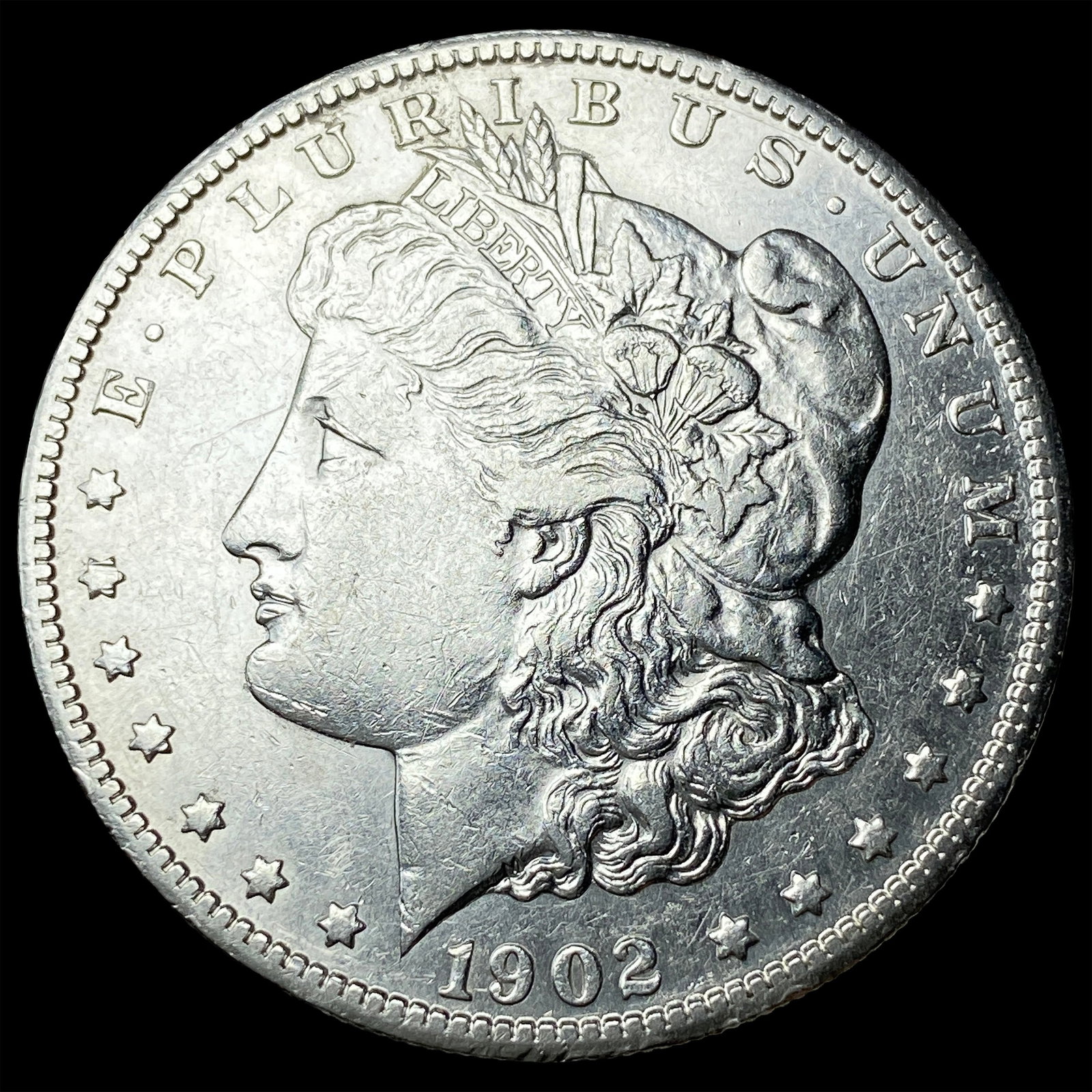 1902-S Silver Morgan Dollar CLOSELY UNCIRCULATED: 1902-S Silver Morgan Dollar CLOSELY UNCIRCULATED