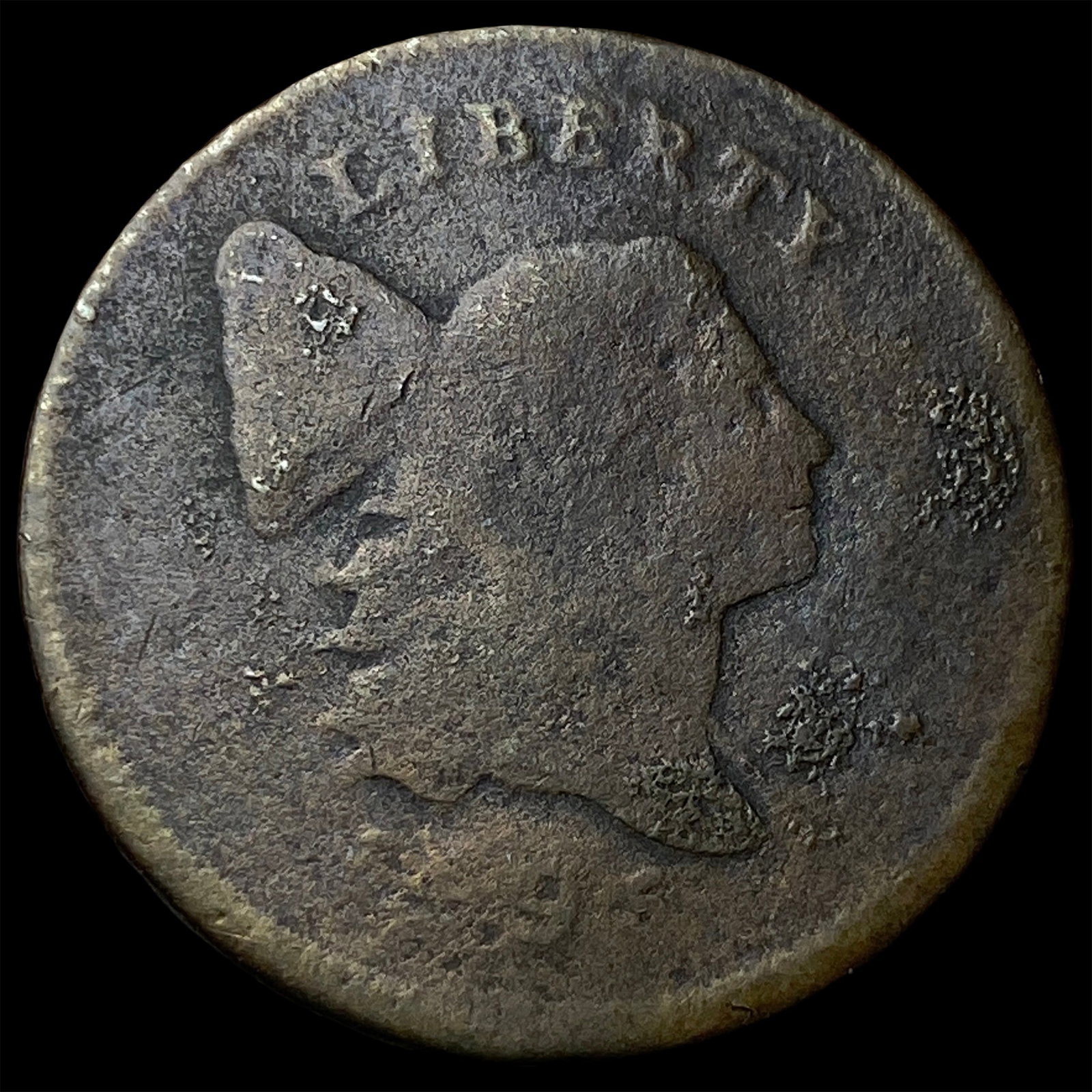 1795 Liberty Cap Large Cent LIGHTLY CIRCULATED: 1795 Liberty Cap Large Cent LIGHTLY CIRCULATED