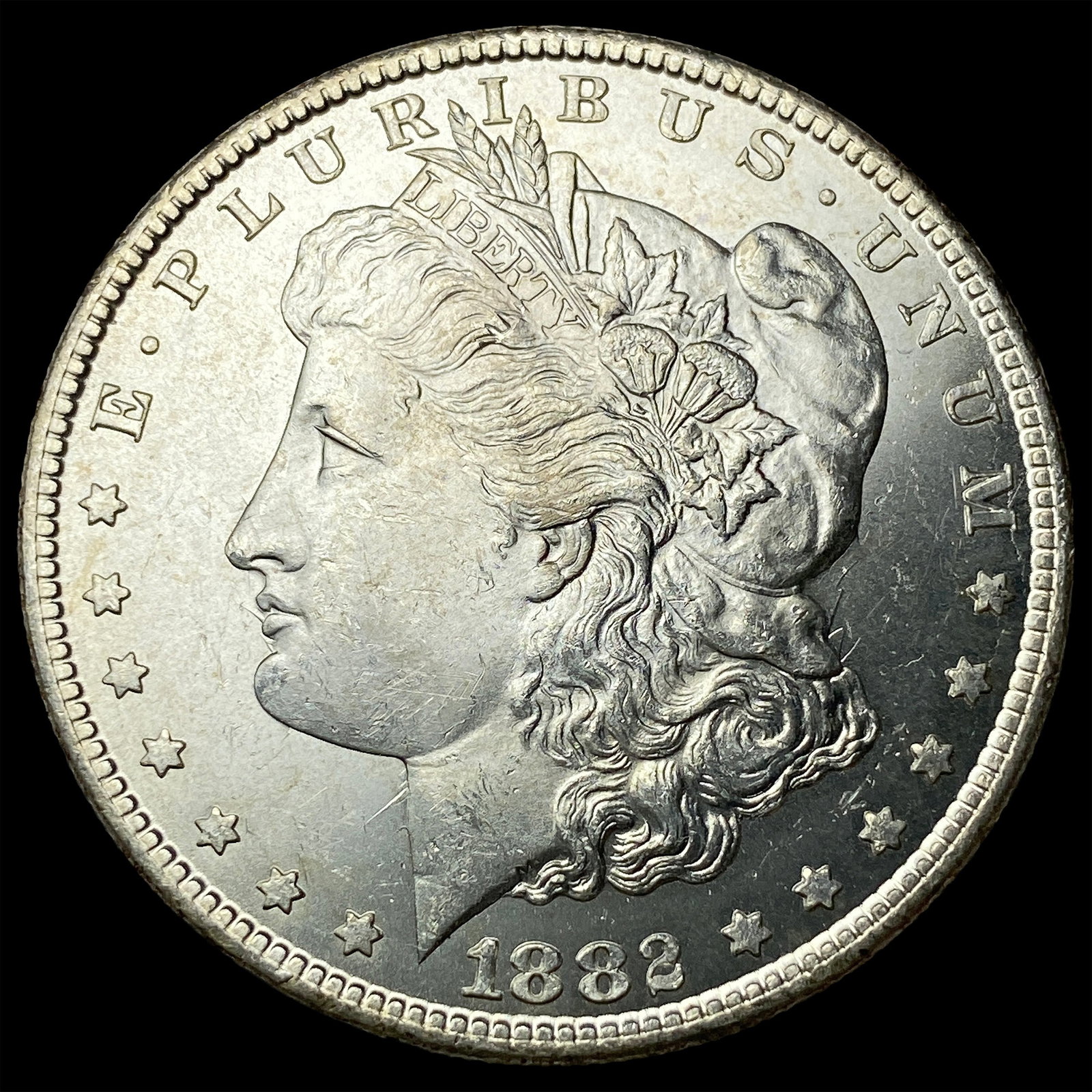 1882-CC Silver Morgan Dollar CHOICE BU: 1882-CC Silver Morgan Dollar CHOICE BU