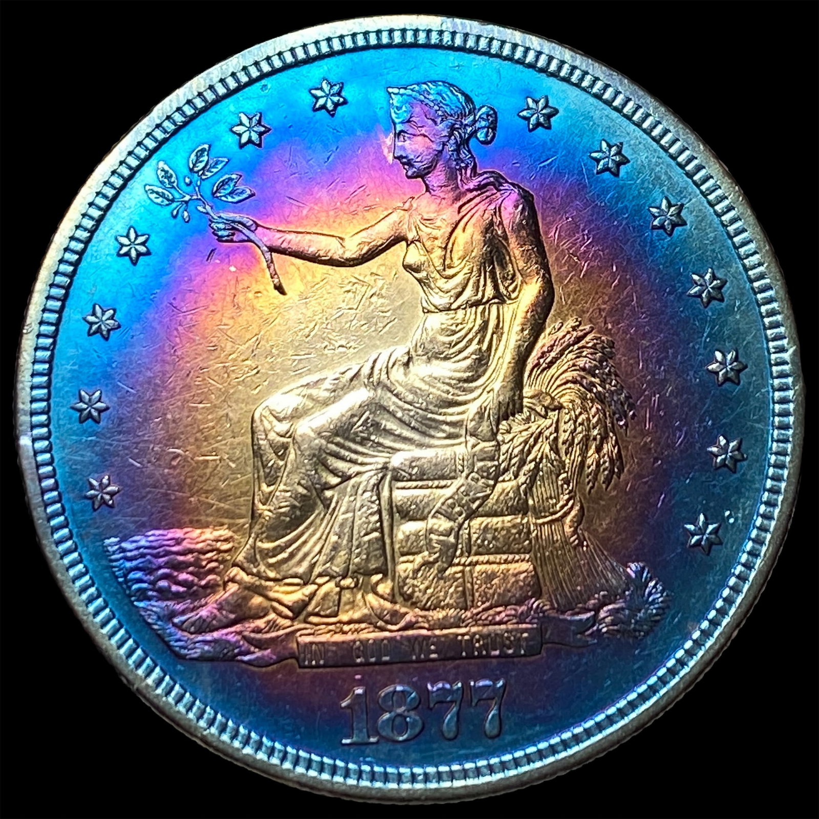 1877-S Silver Trade Dollar UNCIRCULATED: 1877-S Silver Trade Dollar UNCIRCULATED