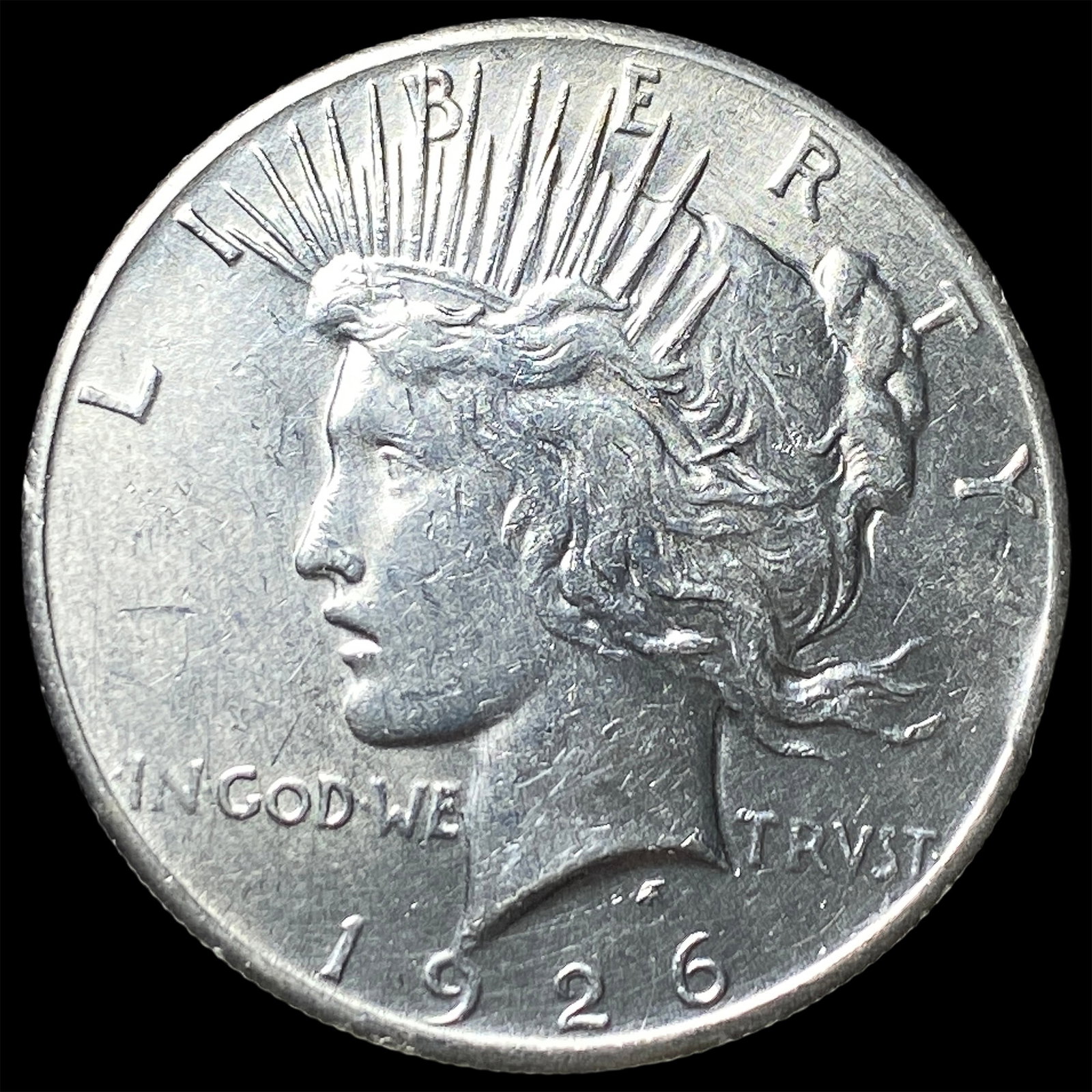 1926 Peace Silver Dollar CLOSELY UNCIRCULATED: 1926 Peace Silver Dollar CLOSELY UNCIRCULATED