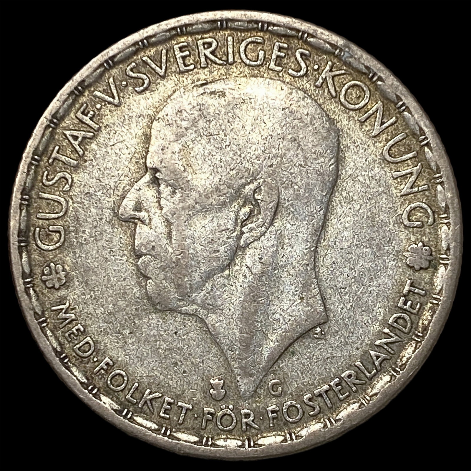 1912 Sweeden SIlver 1 Kroner: 1912 Sweeden SIlver 1 Kroner