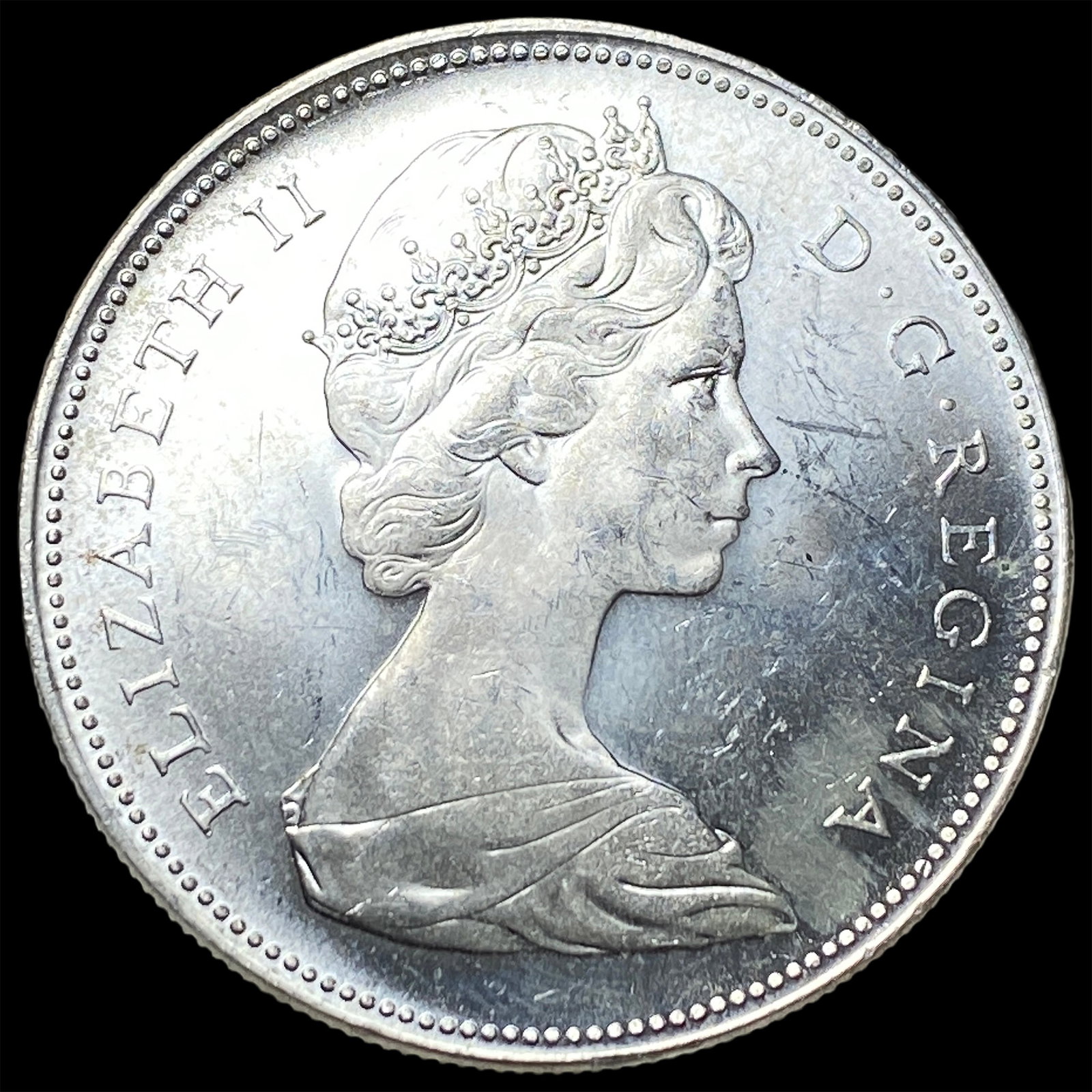 1965 Canada Silver Dollar GEM PROOF: 1965 Canada Silver Dollar GEM PROOF
