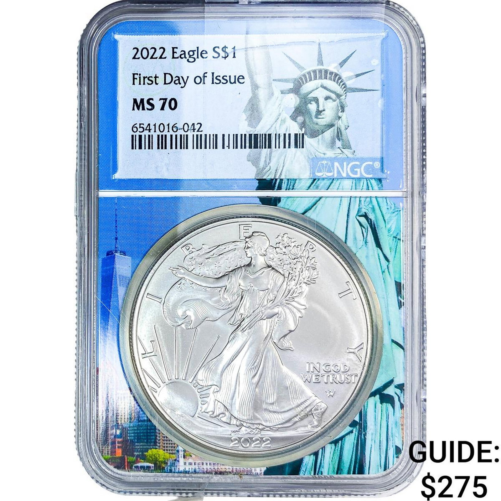 2022 Silver Eagle NGC MS70 (1 of 2)
