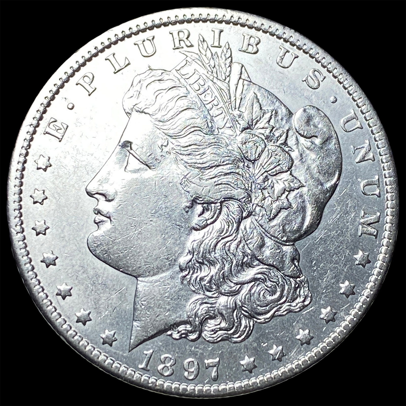 1897-O Silver Morgan Dollar CHOICE AU: 1897-O Silver Morgan Dollar CHOICE AU