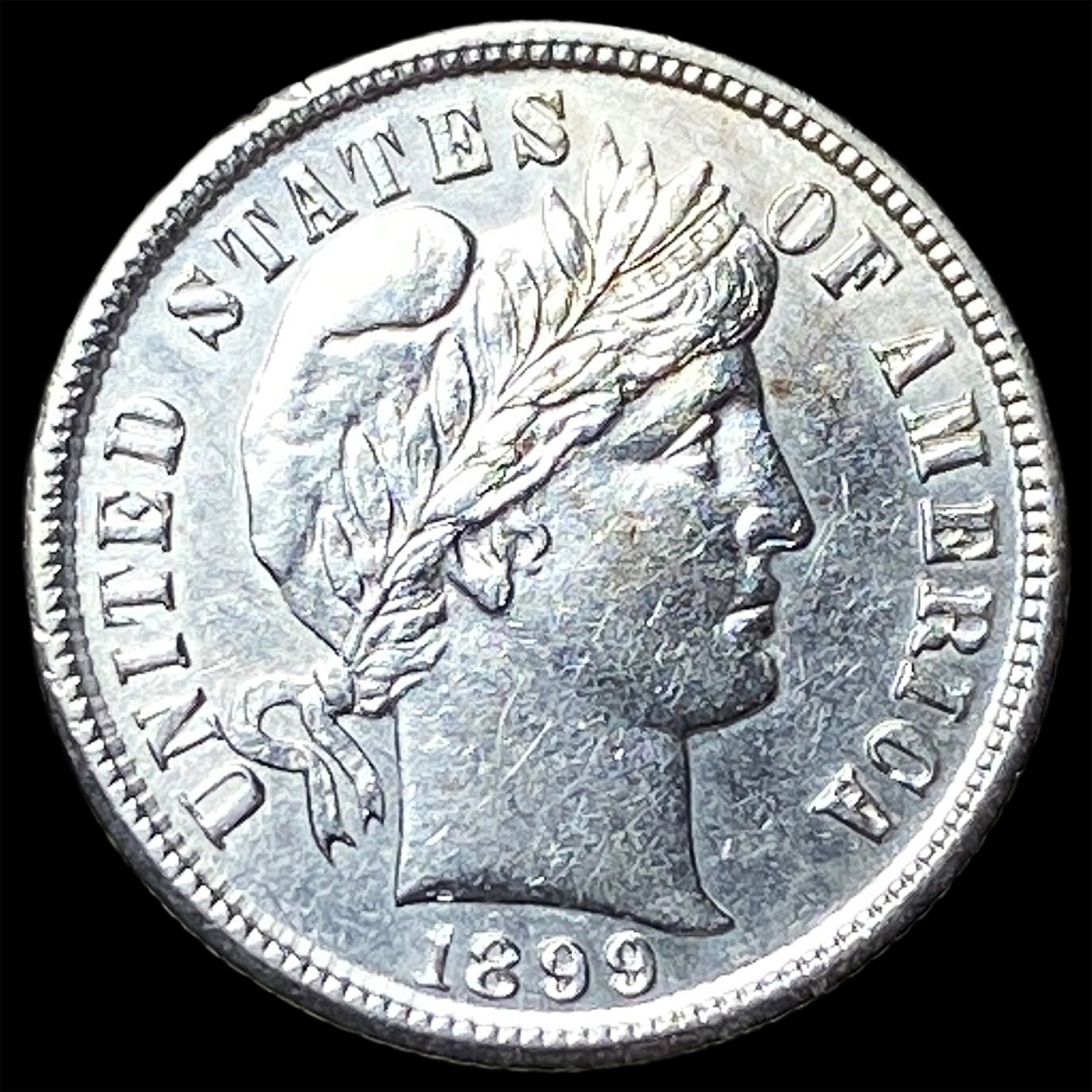 1899 Silver Barber Dime UNCIRCULATED (1 of 2)