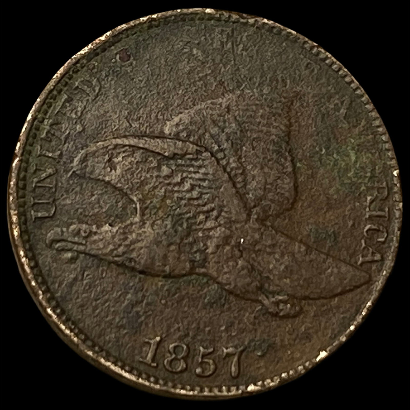 1857 Flying Eagle Cent HIGH GRADE (1 of 2)
