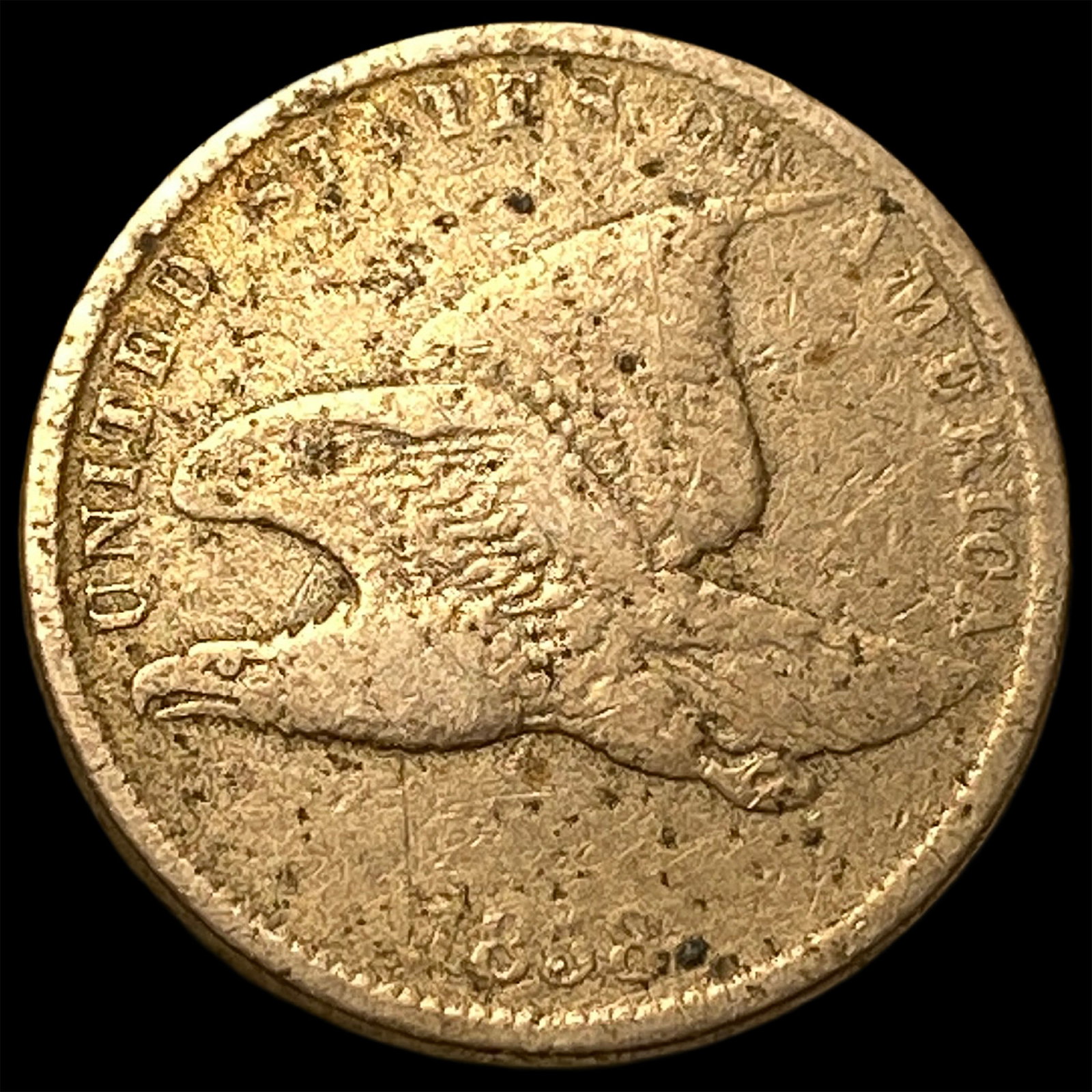 1858 Flying Eagle Cent HIGH GRADE: 1858 Flying Eagle Cent HIGH GRADE