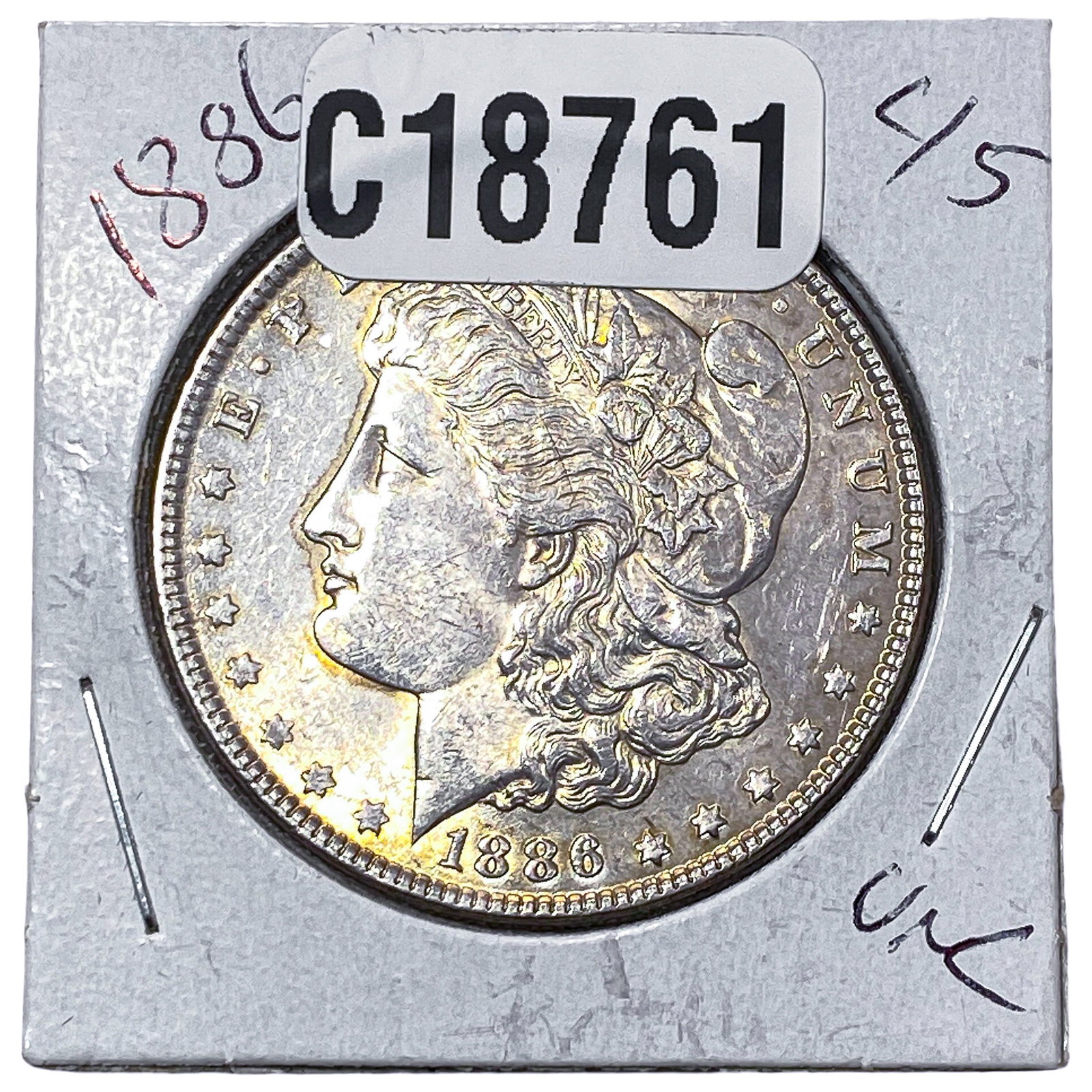 1886-O Morgan Silver Dollar: 1886-O Morgan Silver Dollar