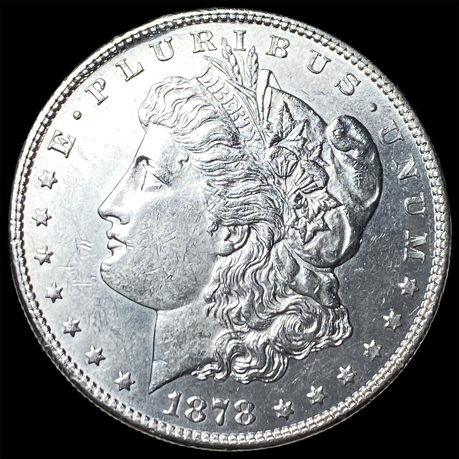 1878-S Silver Morgan Dollar UNCIRCULATED: 1878-S Silver Morgan Dollar UNCIRCULATED