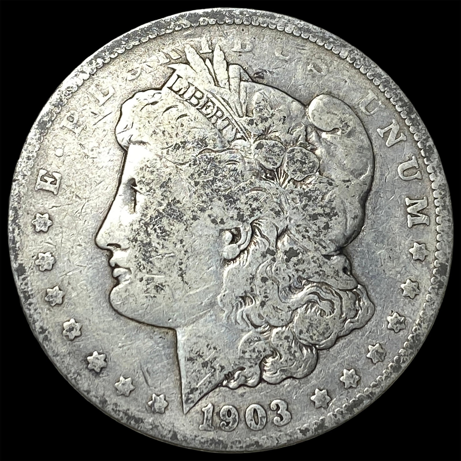 1903 Silver Morgan Dollar NICELY CIRCULATED: 1903 Silver Morgan Dollar NICELY CIRCULATED