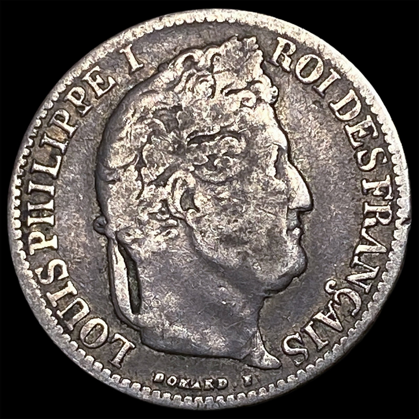 1842 France Silver 1/2 Franc KM 741.13 (1 of 2)