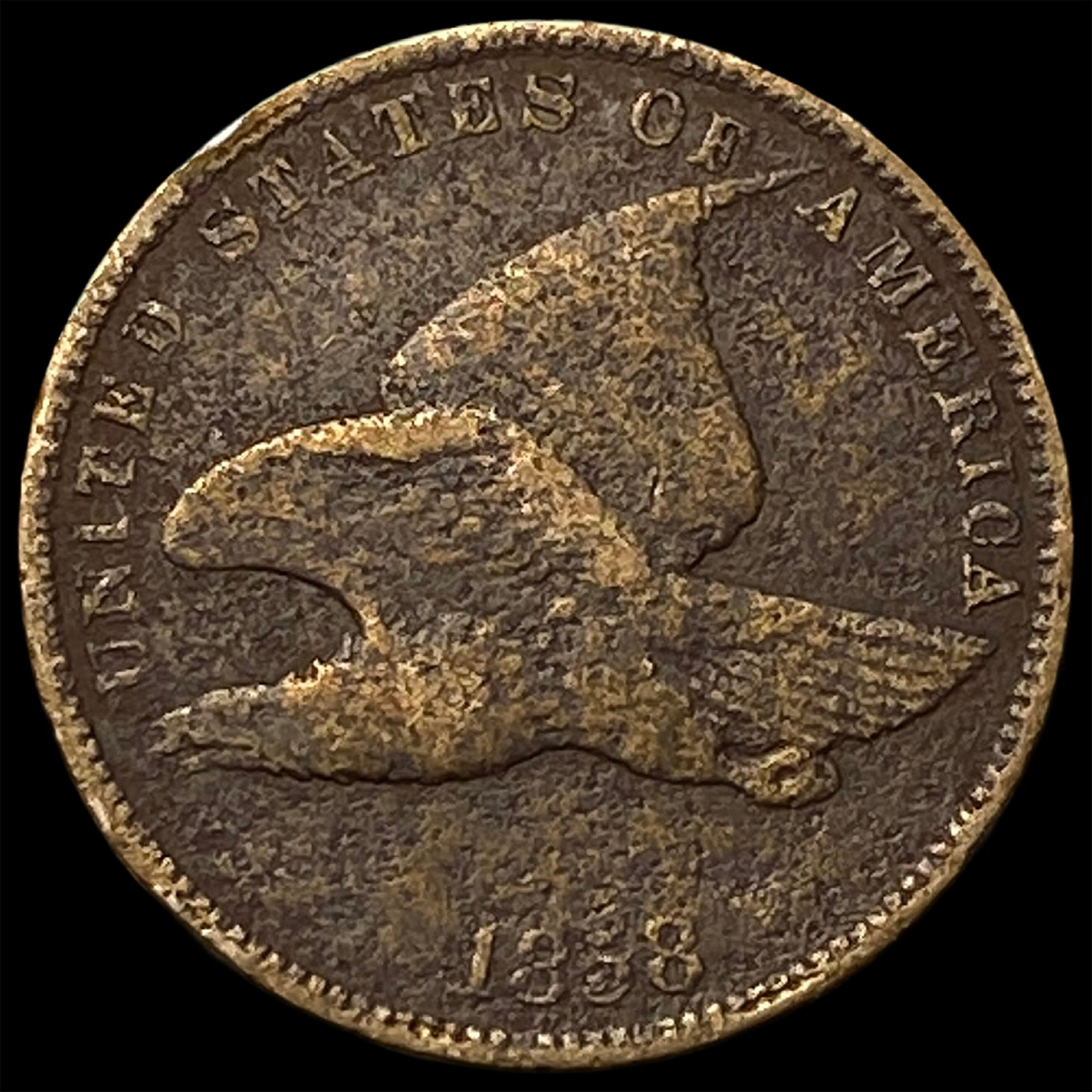 1858 Flying Eagle Cent HIGH GRADE (1 of 2)