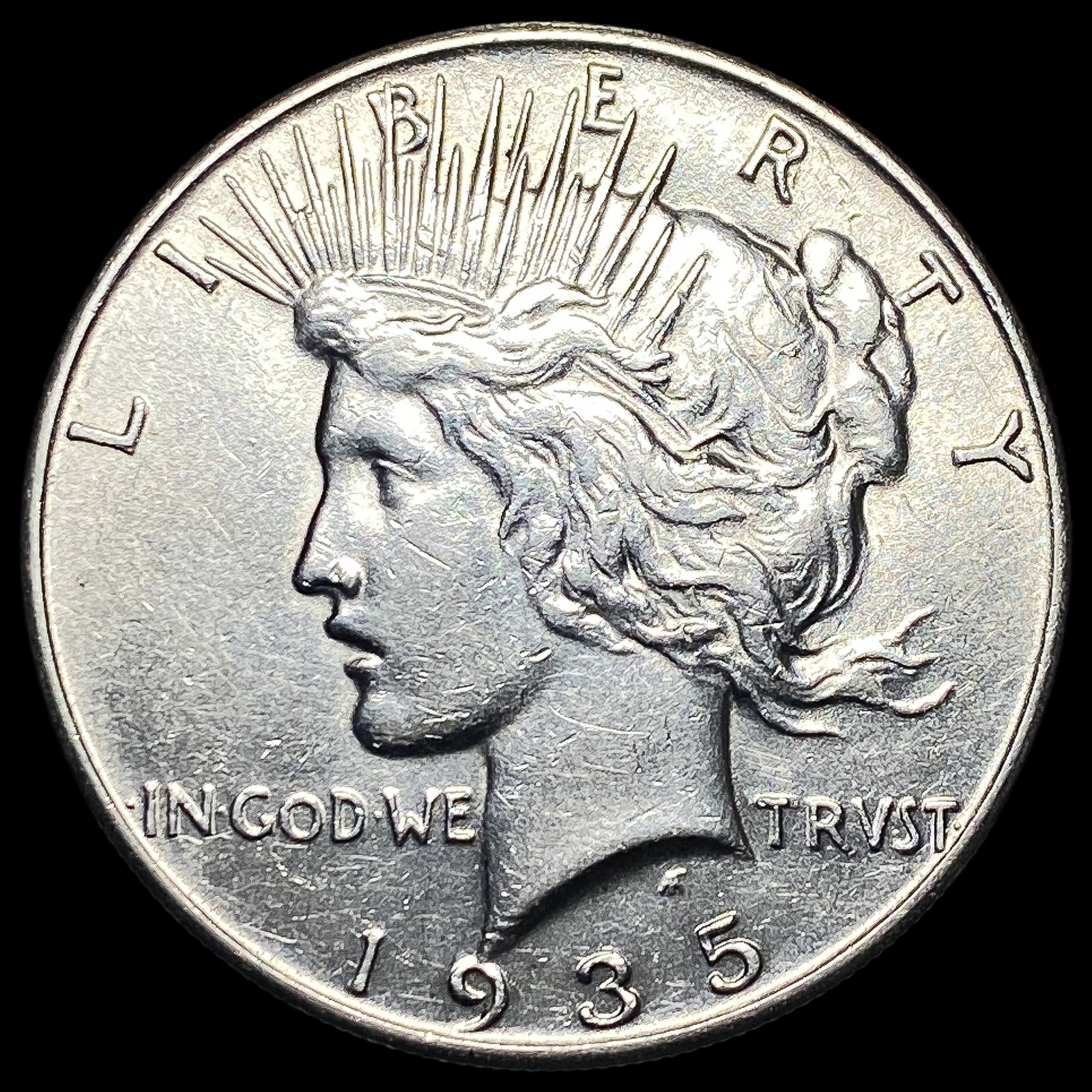 1935 Silver Peace Dollar UNCIRCULATED: 1935 Silver Peace Dollar UNCIRCULATED