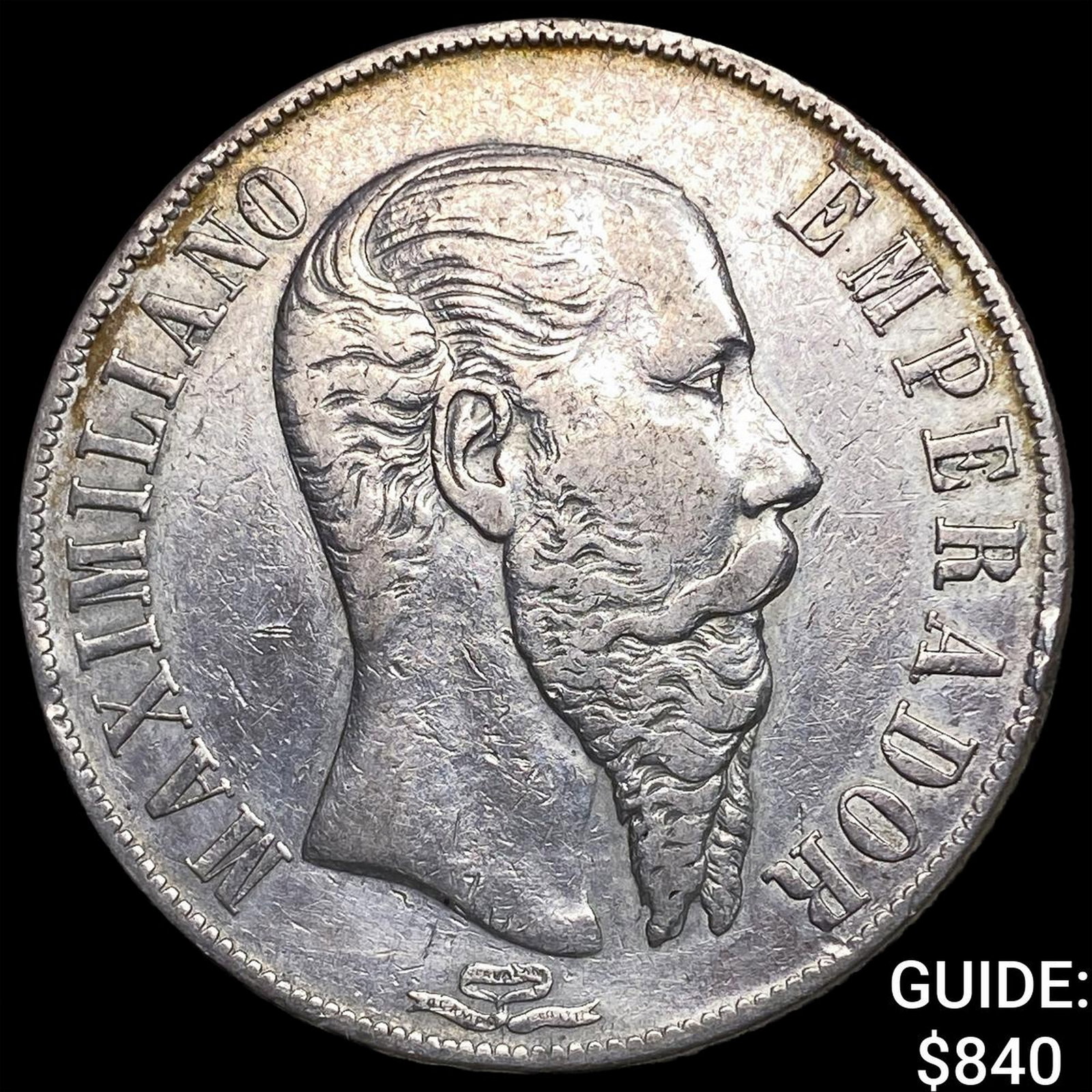 1866Mo Mexico Silver 1 Peso: 1866Mo Mexico Silver 1 Peso