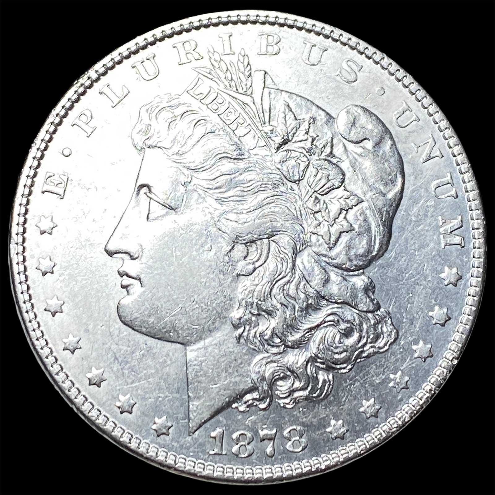 1878 Silver Morgan Dollar UNCIRCULATED: 1878 Silver Morgan Dollar UNCIRCULATED