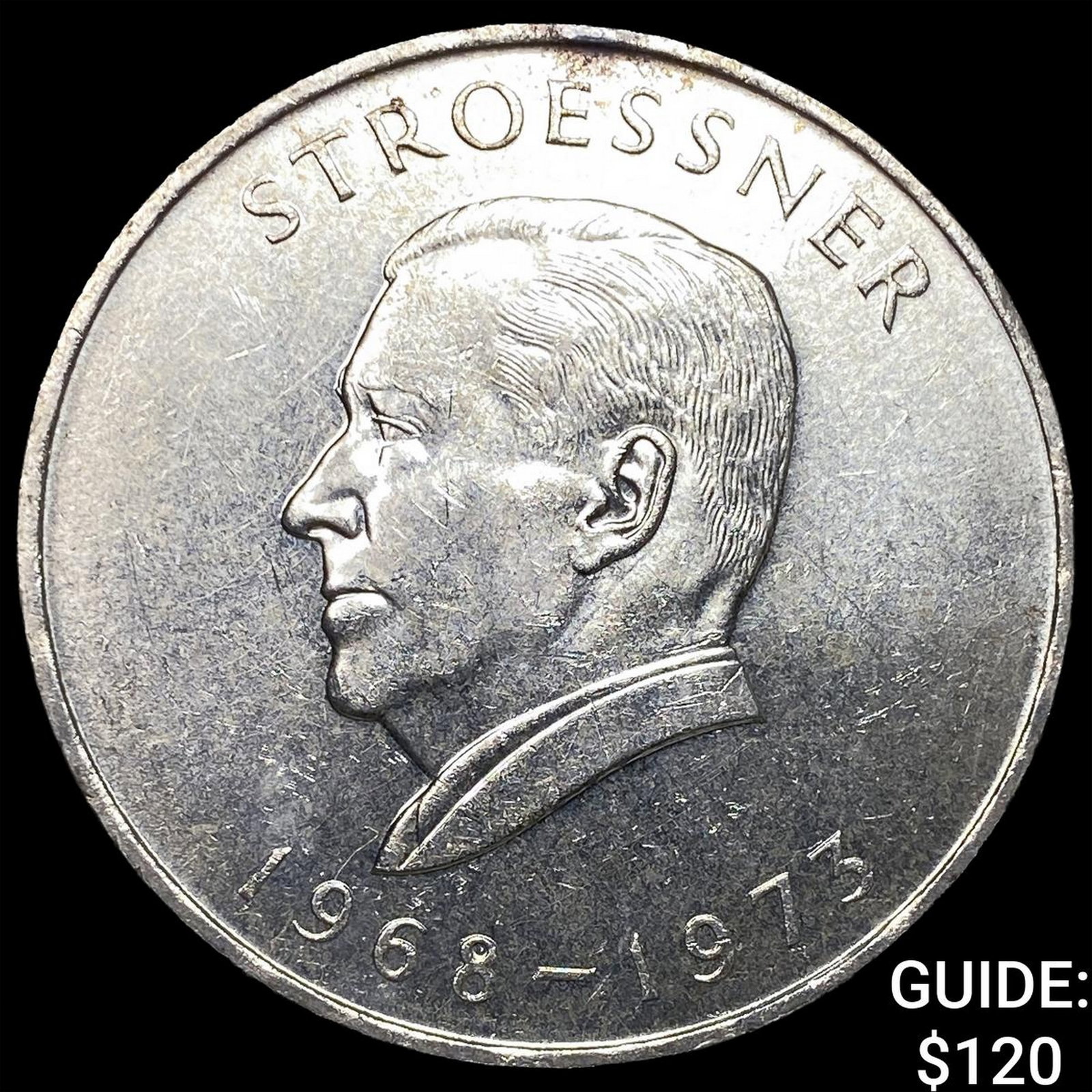 1968 Paraguay SIlver 300 Guaranies (1 of 2)