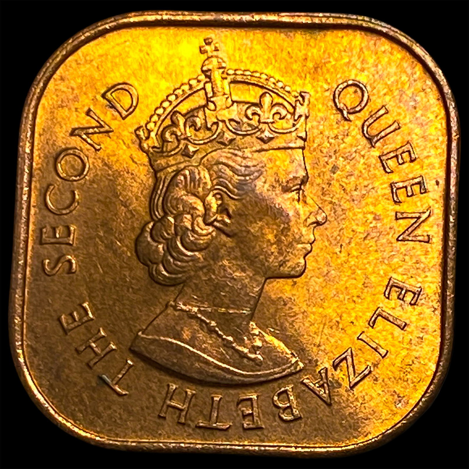 1961 Malaya & British Borneo Copper 1 Cent: 1961 Malaya & British Borneo Copper 1 Cent