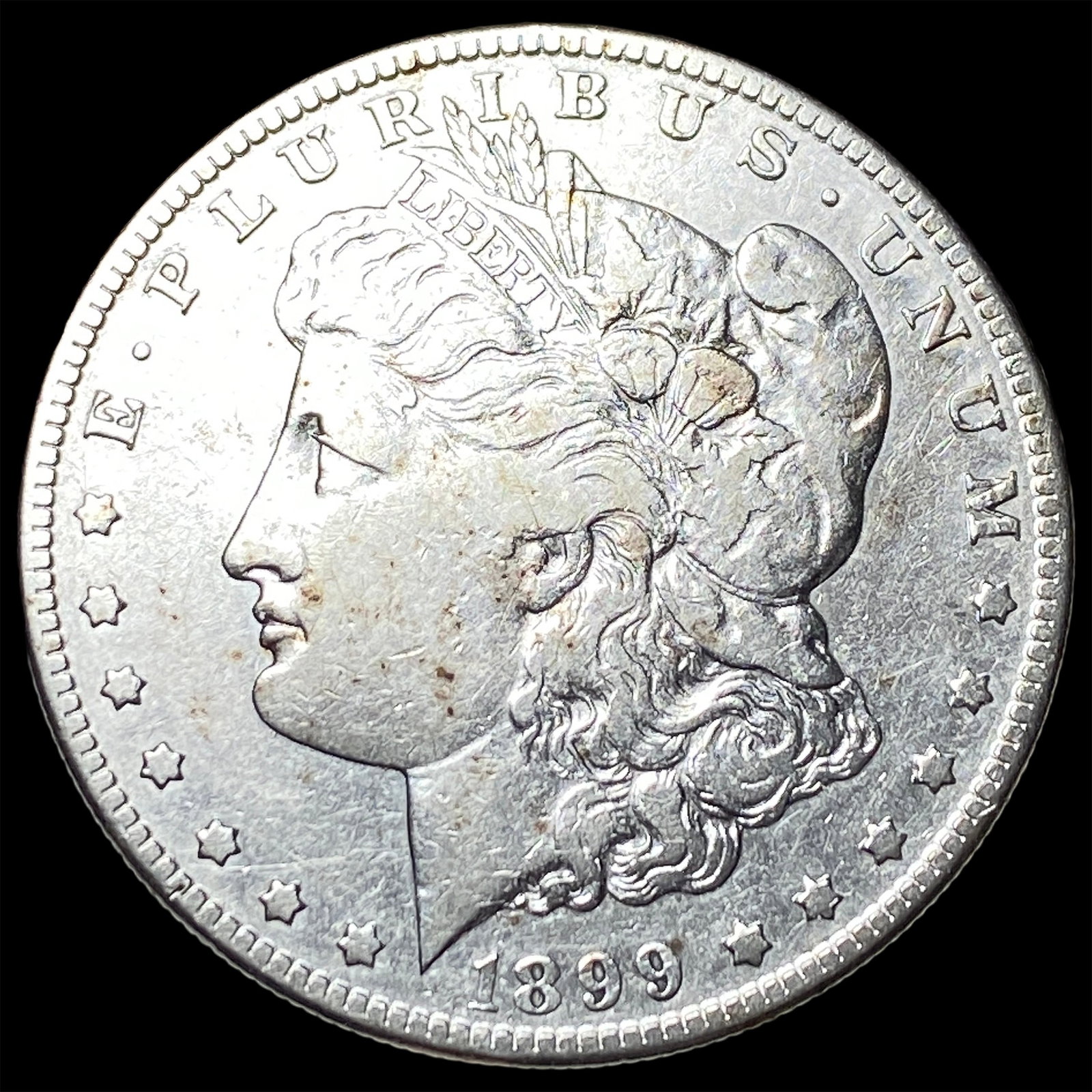 1899-S Silver Morgan Dollar LIGHTLY CIRCULATED: 1899-S Silver Morgan Dollar LIGHTLY CIRCULATED