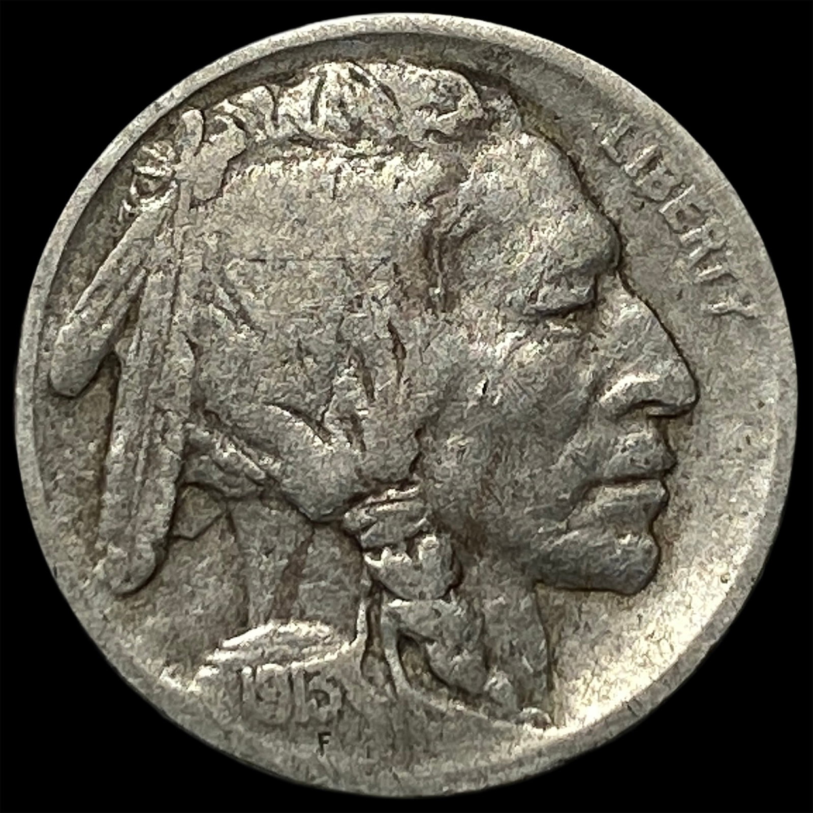 1913-D Type 2 Buffalo Nickel ABOUT UNCIRCULATED (1 of 2)