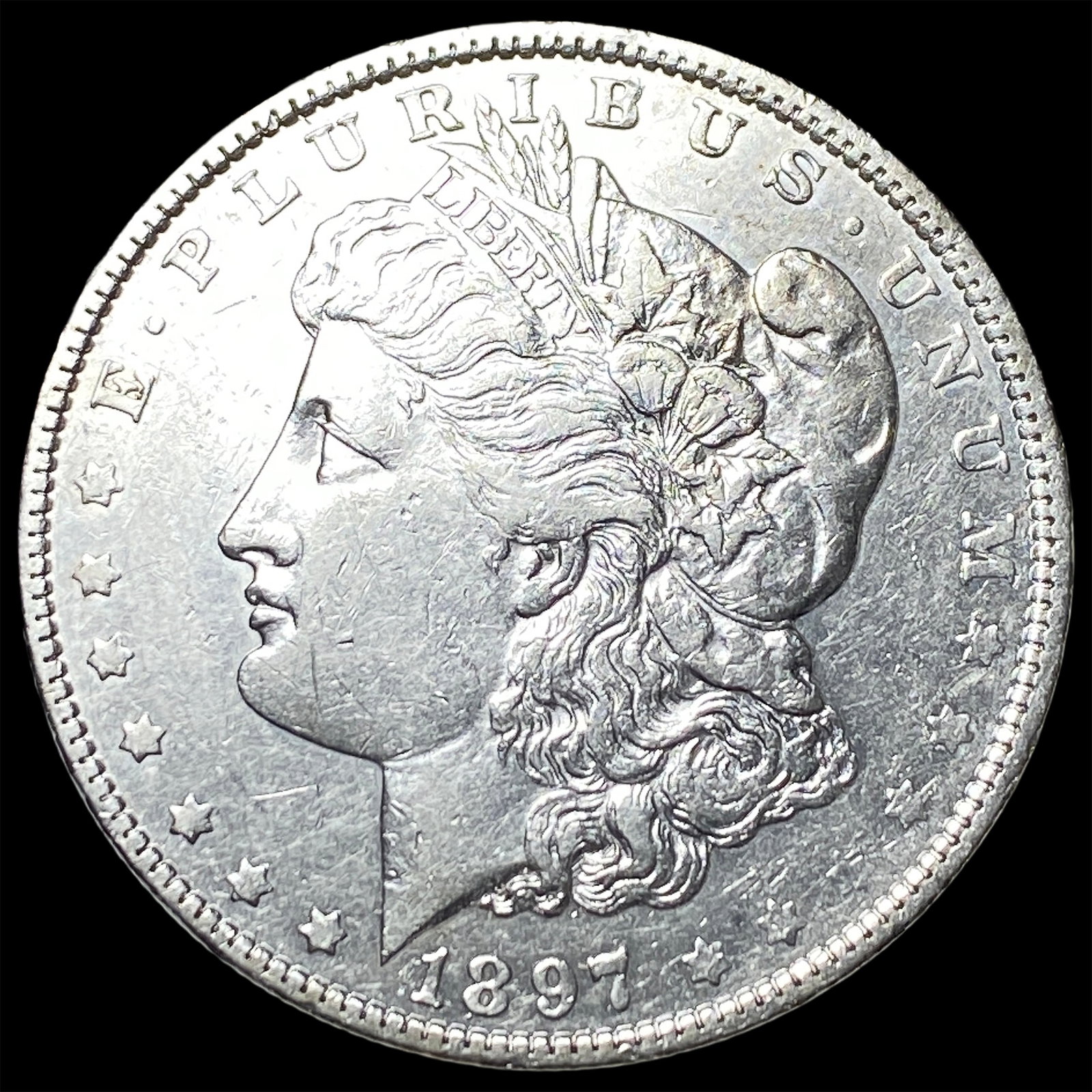 1897-O Silver Morgan Dollar CLOSELY UNCIRCULATED: 1897-O Silver Morgan Dollar CLOSELY UNCIRCULATED
