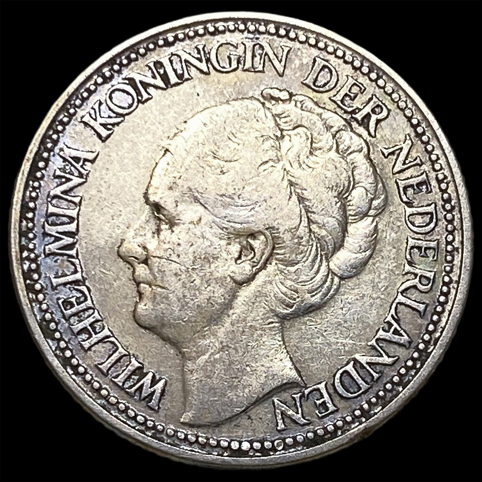 1926 Netherlands Silver 25 Cents (1 of 2)
