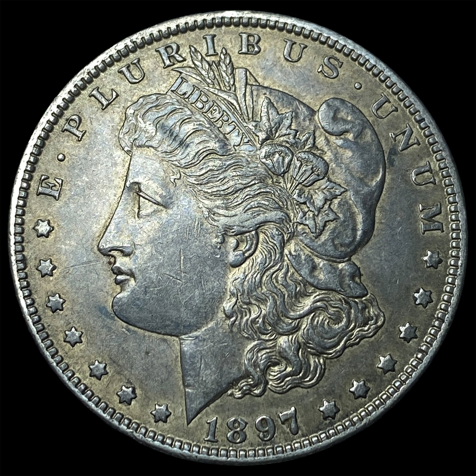 1897-O Silver Morgan Dollar LIGHTLY CIRCULATED: 1897-O Silver Morgan Dollar LIGHTLY CIRCULATED