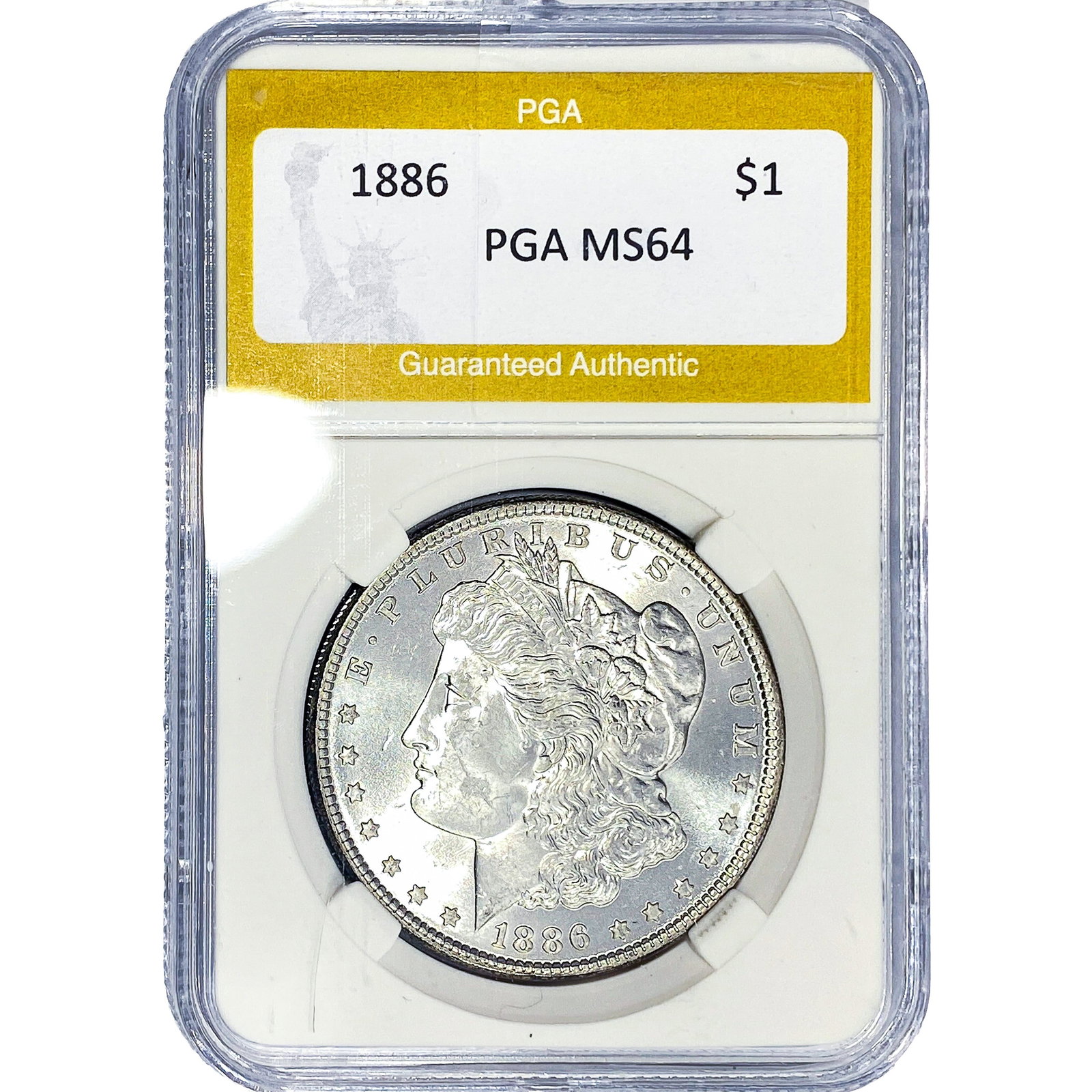 1886 Morgan Silver Dollar PGA MS64 (1 of 2)