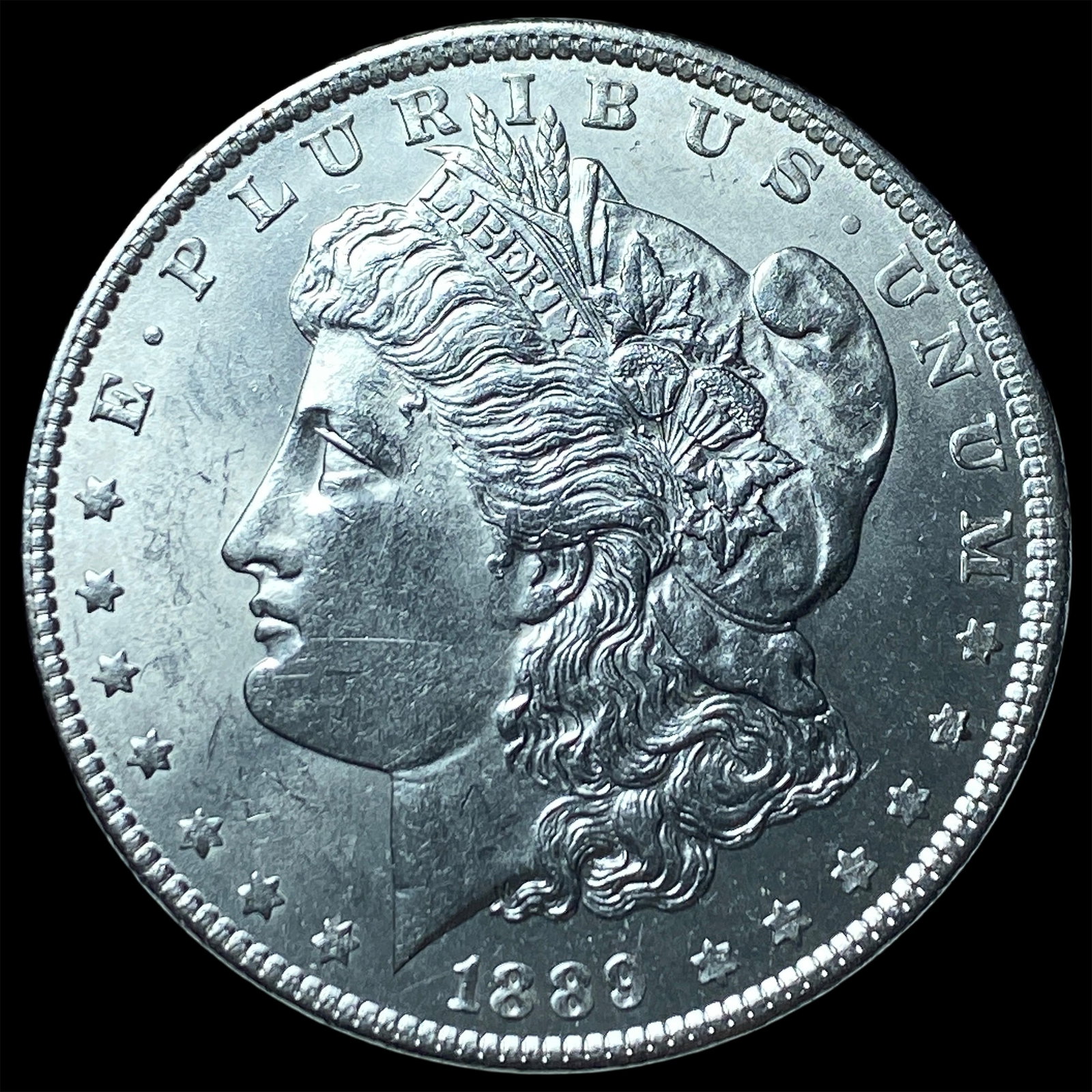 1889 Morgan Silver Dollar CHOICE BU (1 of 2)