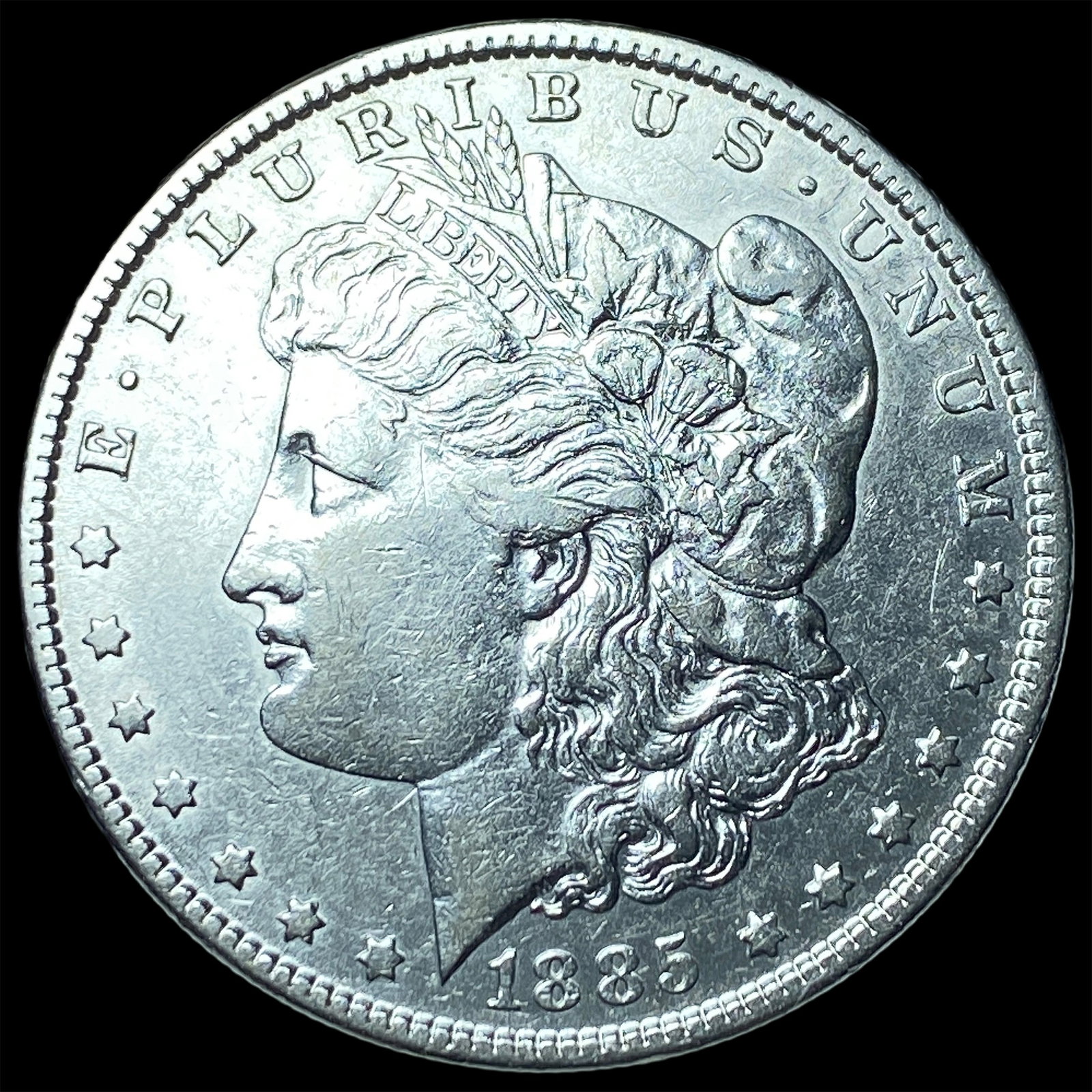 1885 Morgan Silver Dollar CLOSELY UNCIRCULATED: 1885 Morgan Silver Dollar CLOSELY UNCIRCULATED