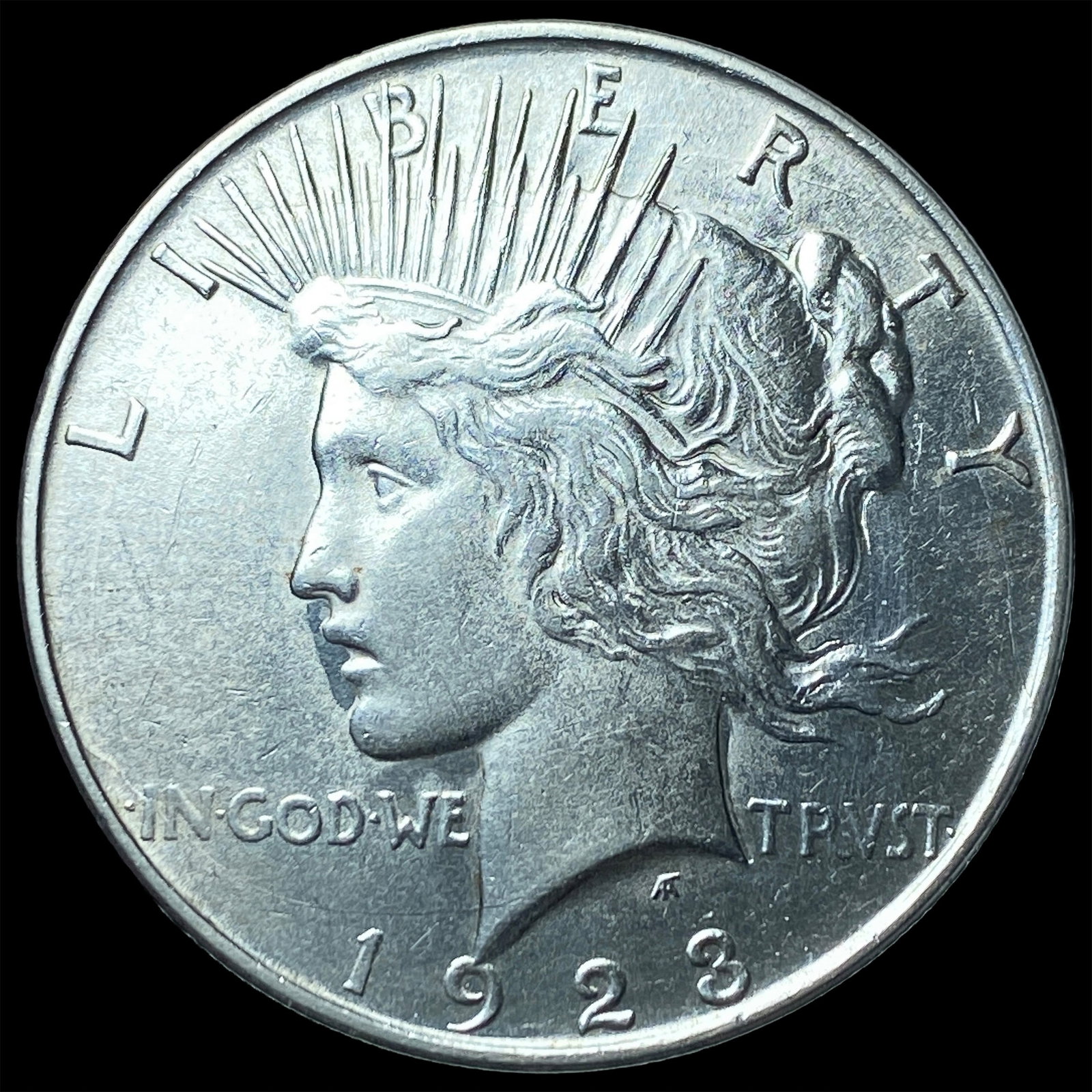 1923-D Silver Peace Dollar UNCIRCULATED: 1923-D Silver Peace Dollar UNCIRCULATED