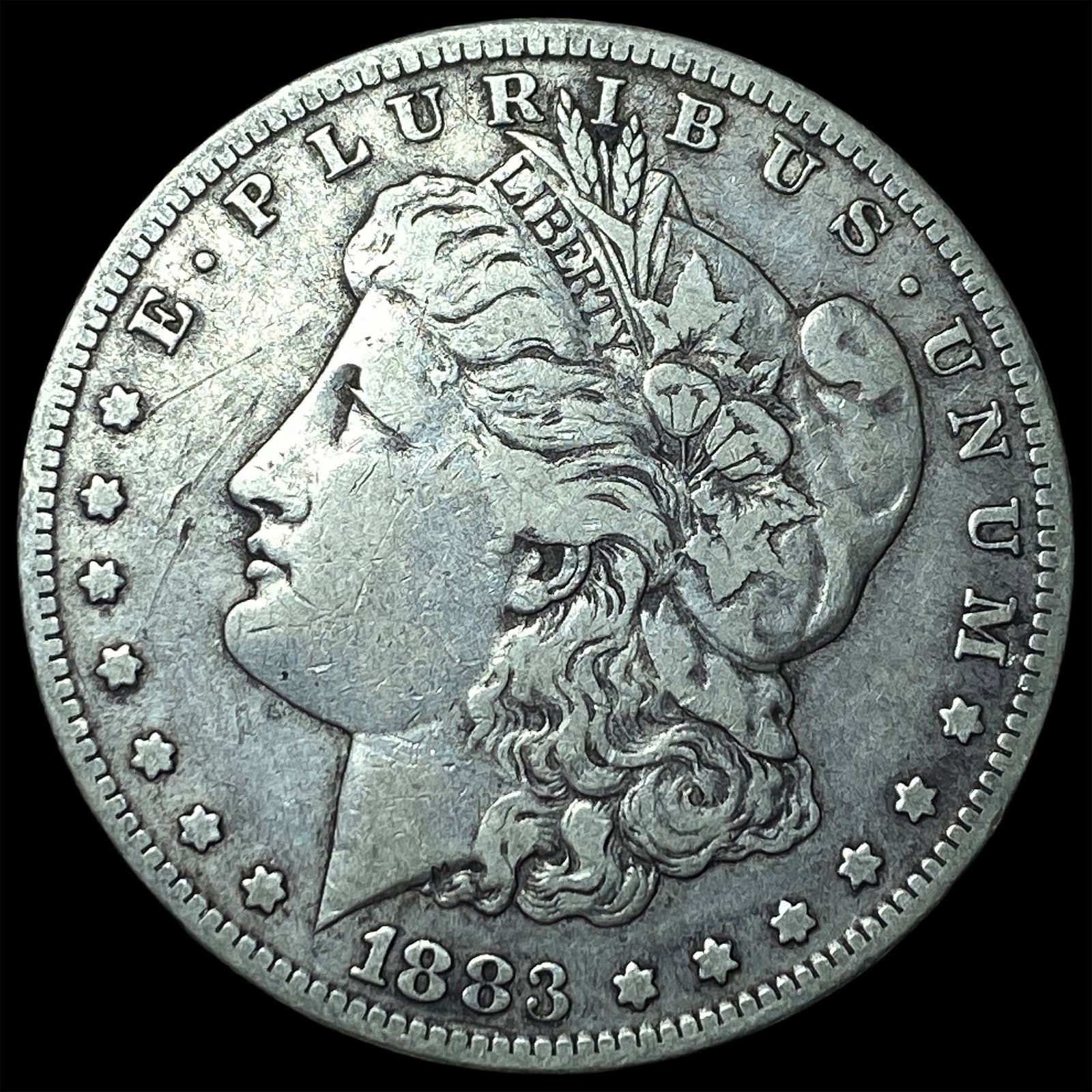 1883-S Silver Morgan Dollar LIGHTLY CIRCULATED (1 of 2)