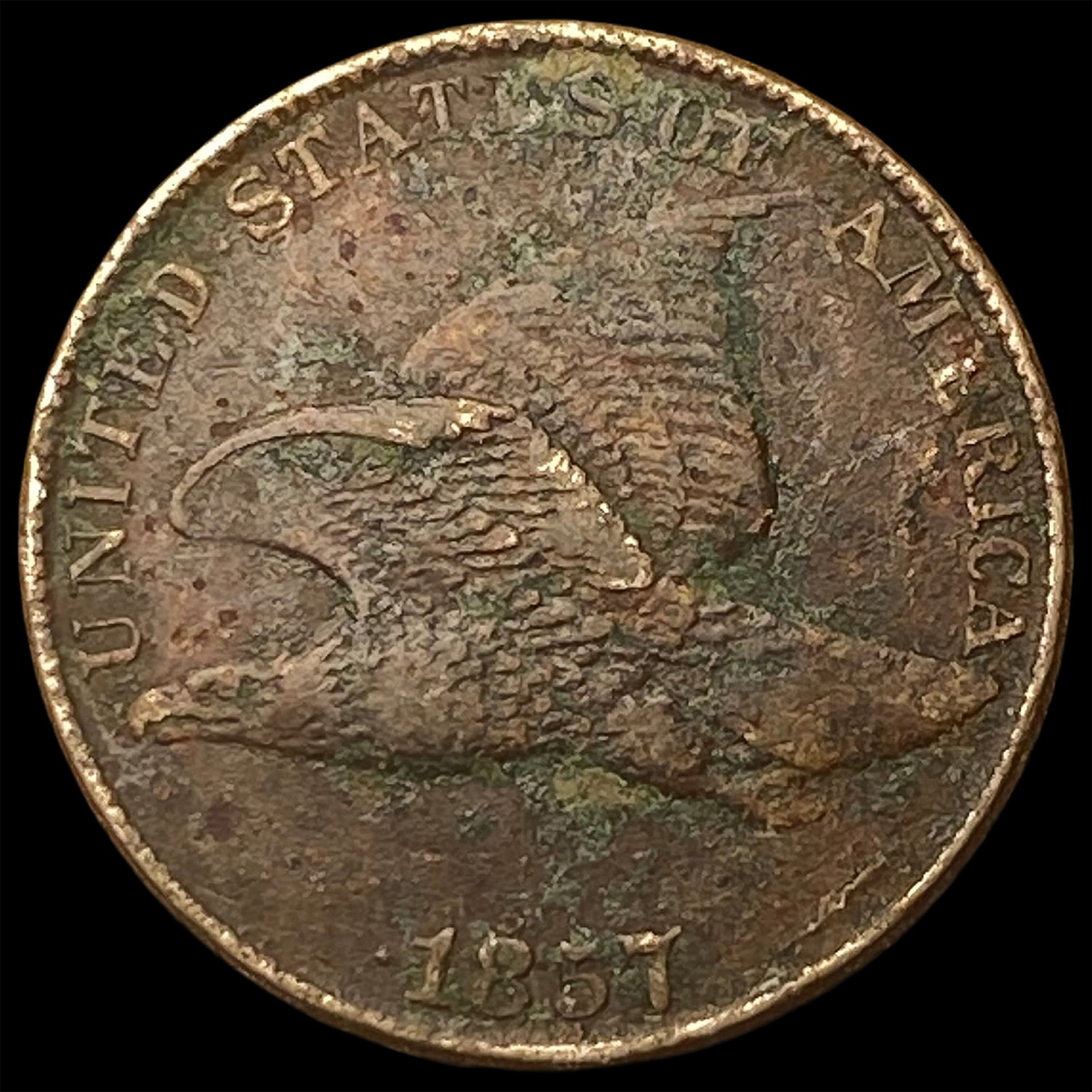 1857 Flying Eagle Cent HIGH GRADE (1 of 2)