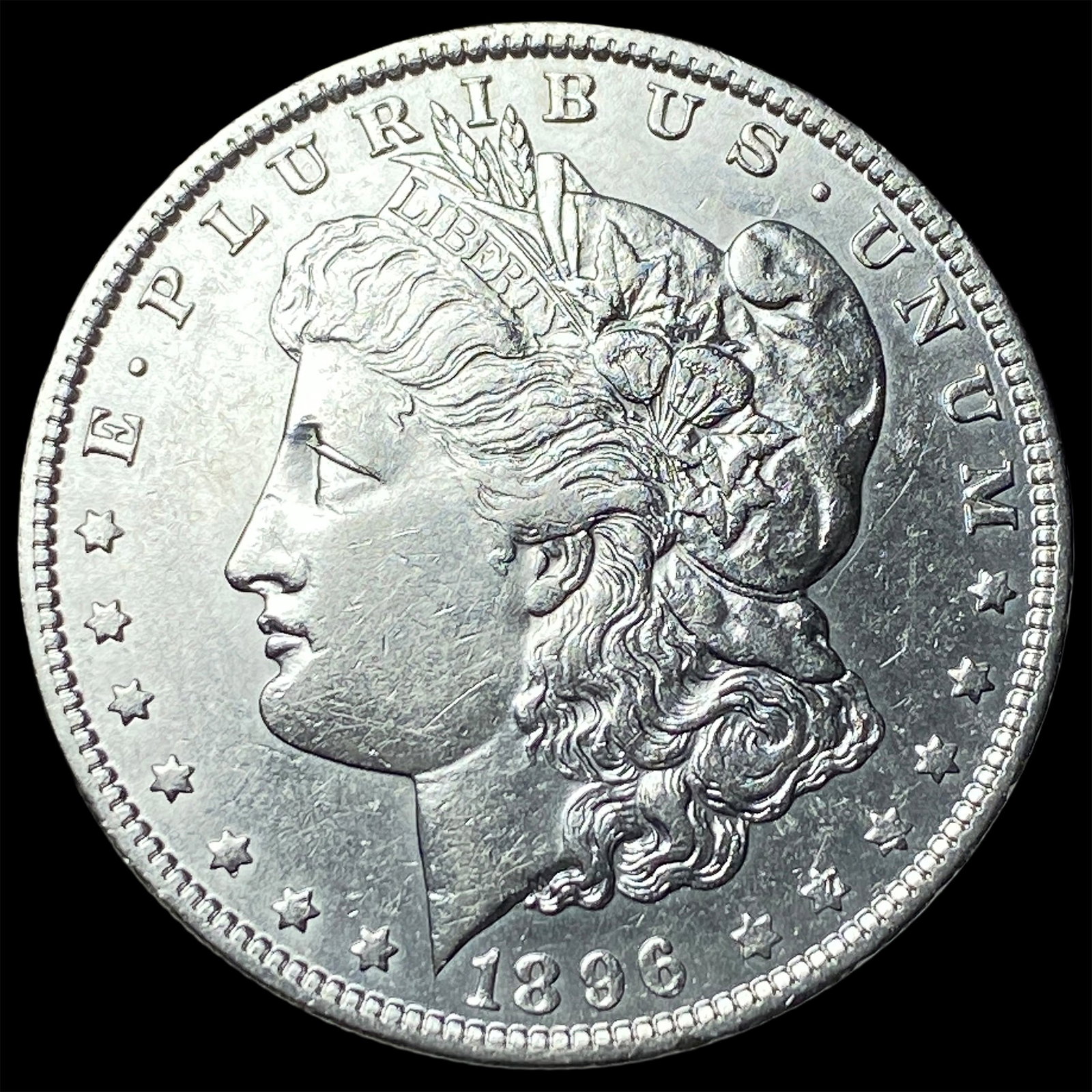 1896-O Silver Morgan Dollar CLOSELY UNCIRCULATED: 1896-O Silver Morgan Dollar CLOSELY UNCIRCULATED