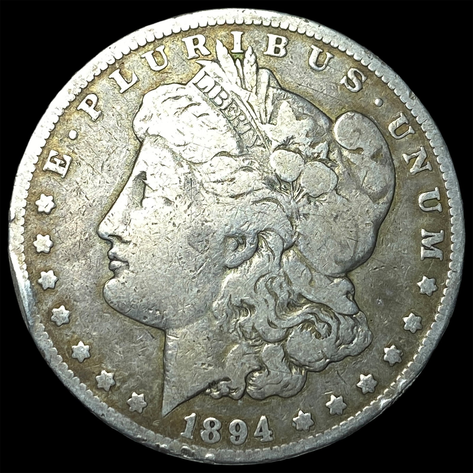 1894-O Silver Morgan Dollar LIGHTLY CIRCULATED: 1894-O Silver Morgan Dollar LIGHTLY CIRCULATED