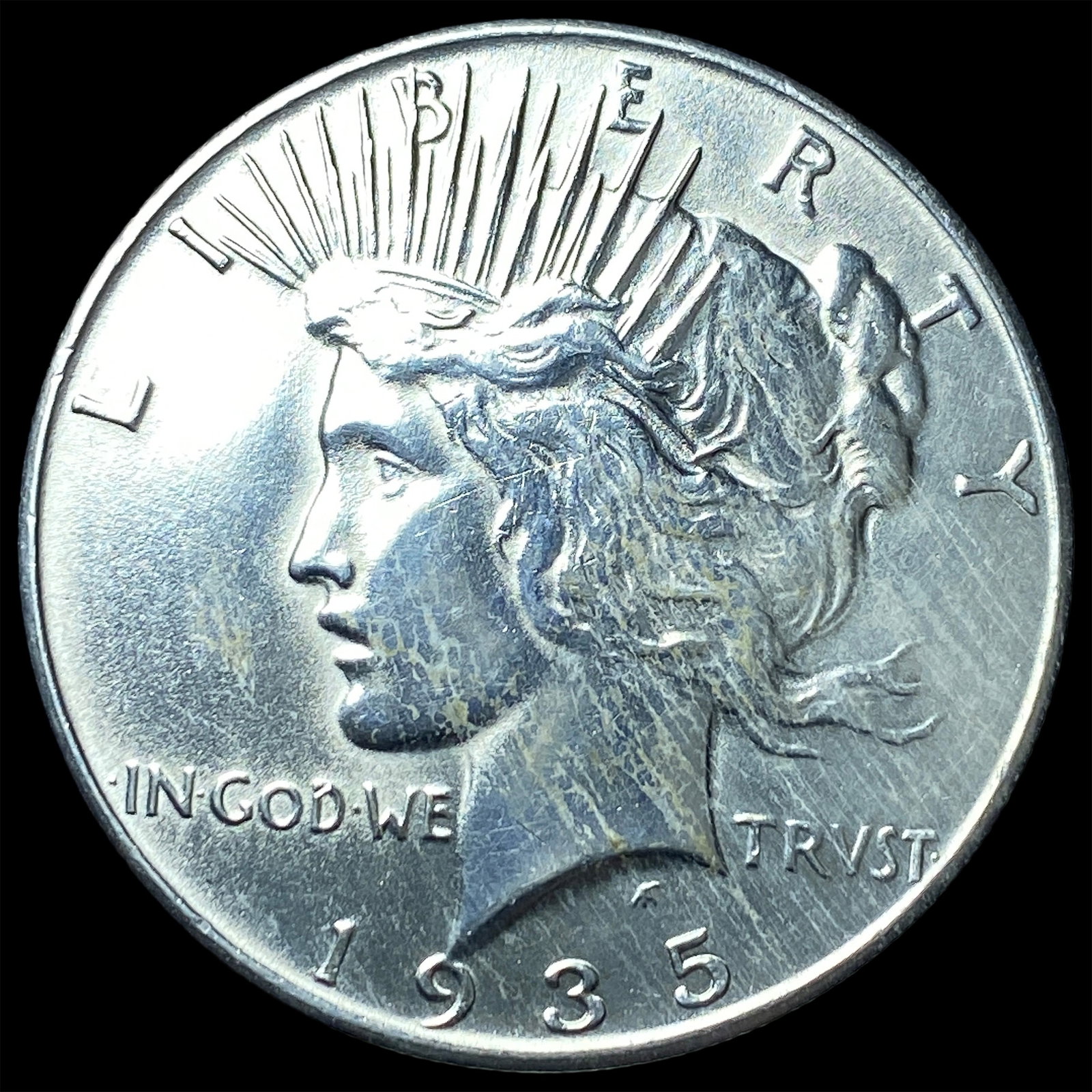 1935 Silver Peace Dollar UNCIRCULATED: 1935 Silver Peace Dollar UNCIRCULATED