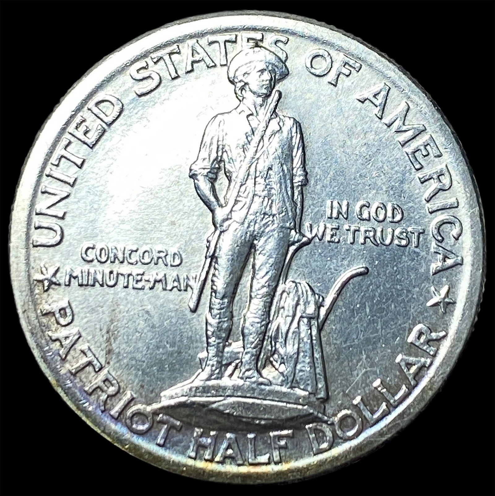 1925 Silver Lexington-Concord Half Dollar CHOICE BU (1 of 2)