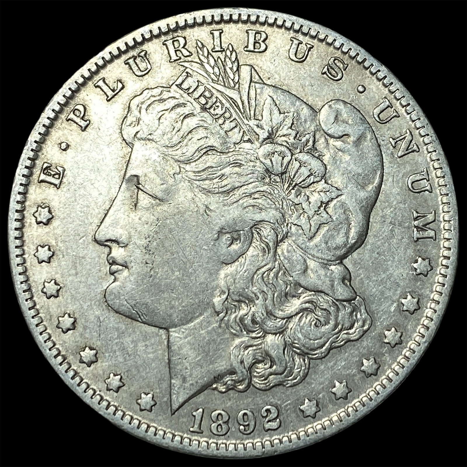 1892-O Silver Morgan Dollar NEARLY UNCIRCULATED: 1892-O Silver Morgan Dollar NEARLY UNCIRCULATED