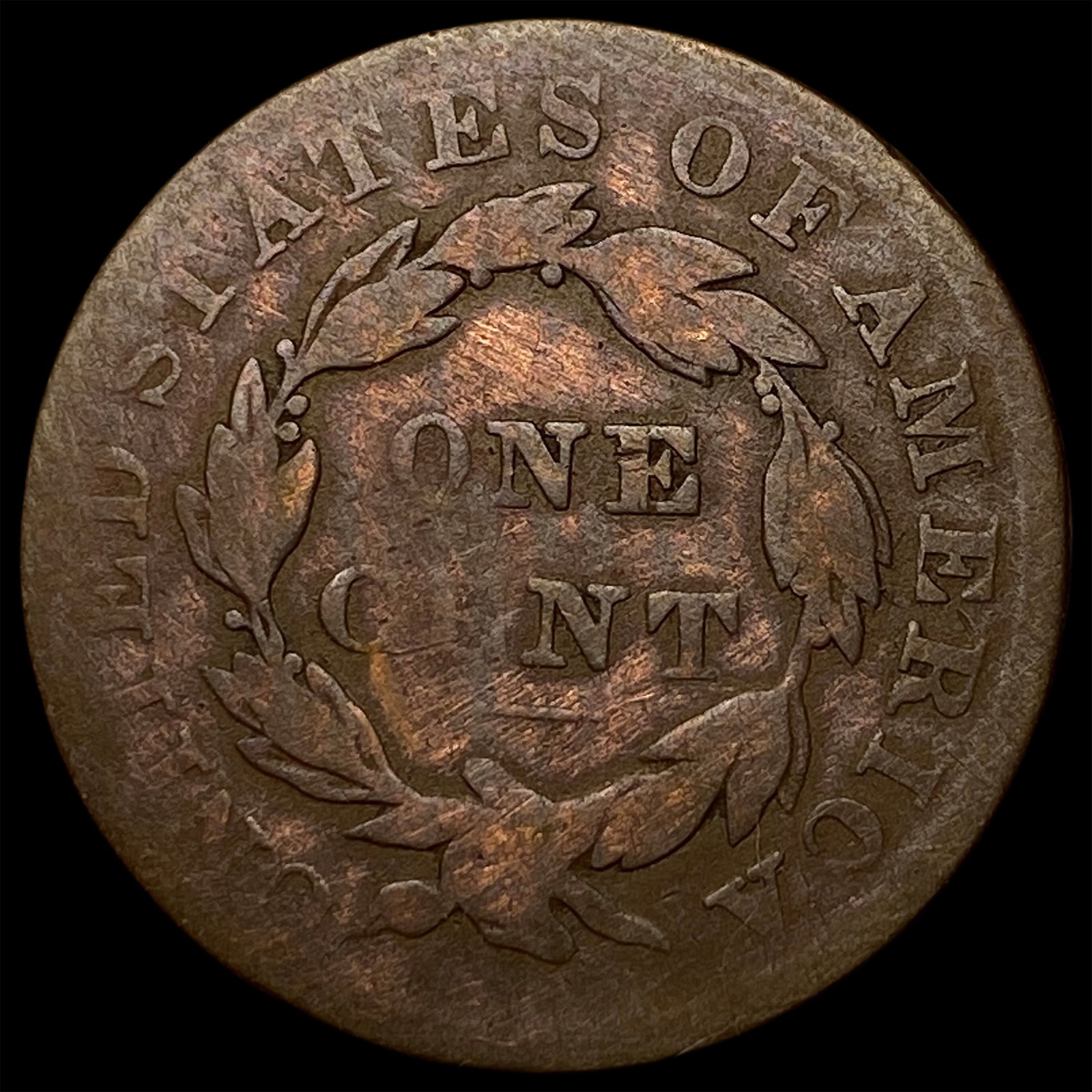 1829 Coronet Head Large Cent NICELY CIRCULATED - 2