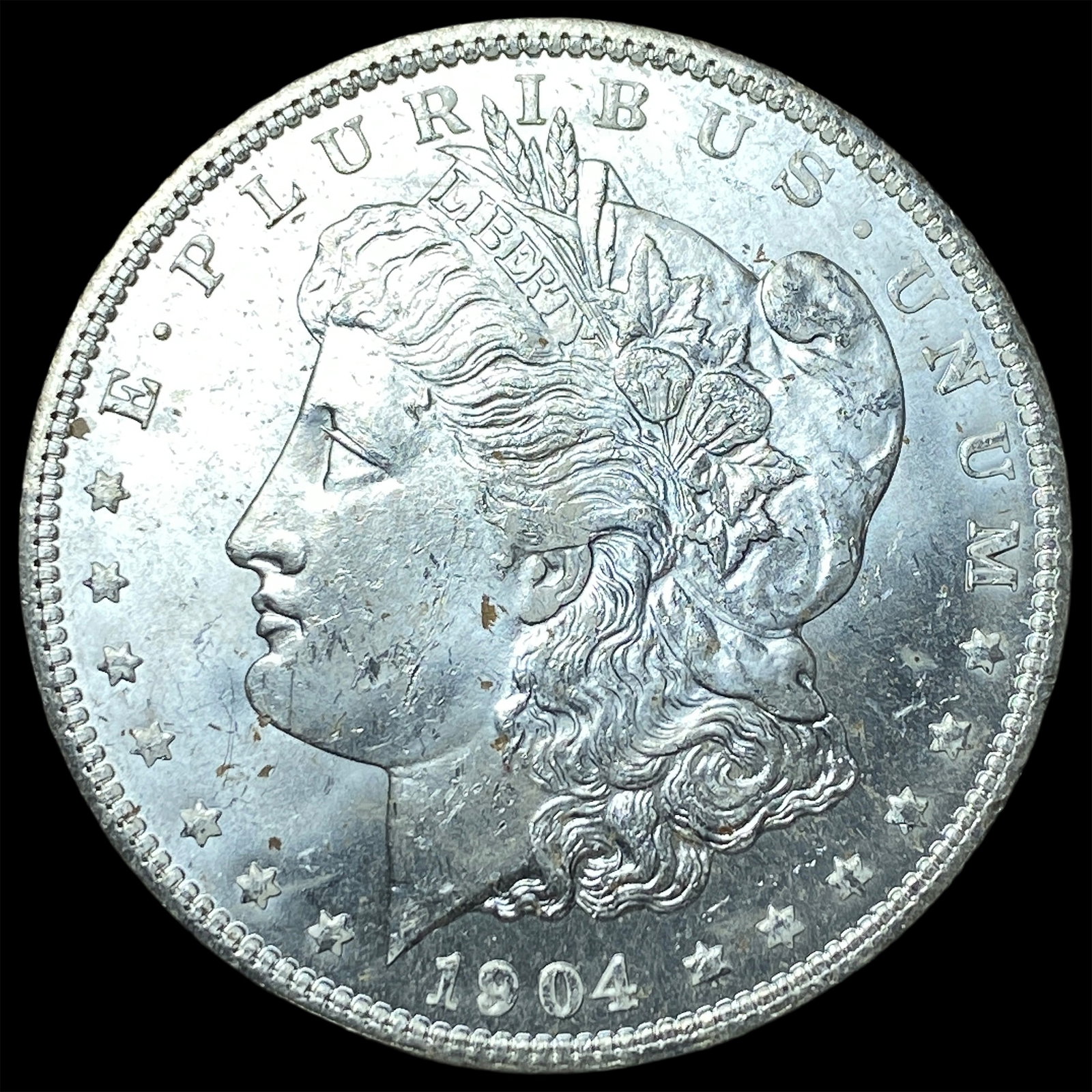 1904-O Morgan Silver Dollar UNCIRCULATED: 1904-O Morgan Silver Dollar UNCIRCULATED